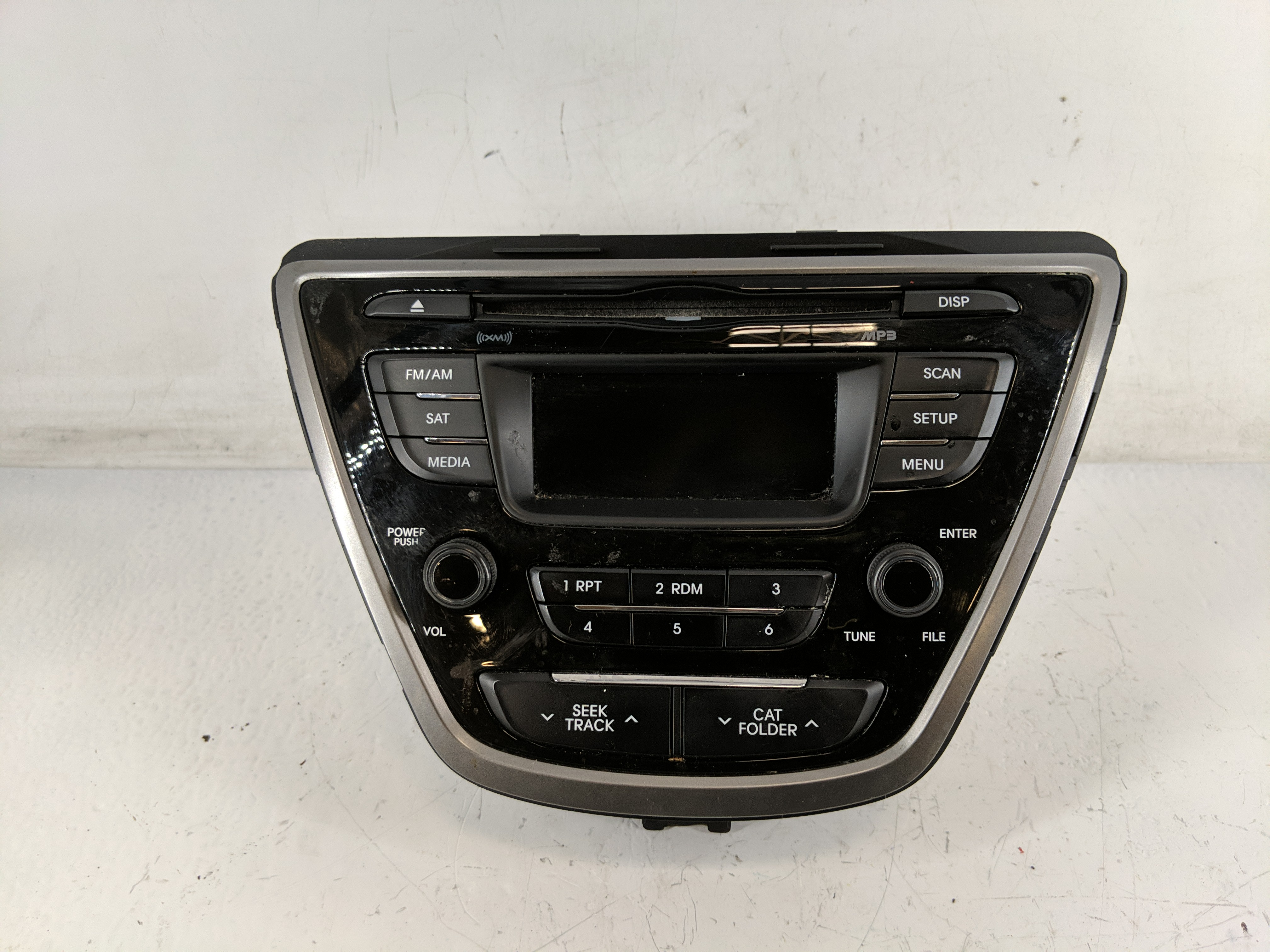 2011-2013 Hyundai Elantra Am Fm Cd Player Radio Receiver 1218939 - Oemusedautoparts1.com