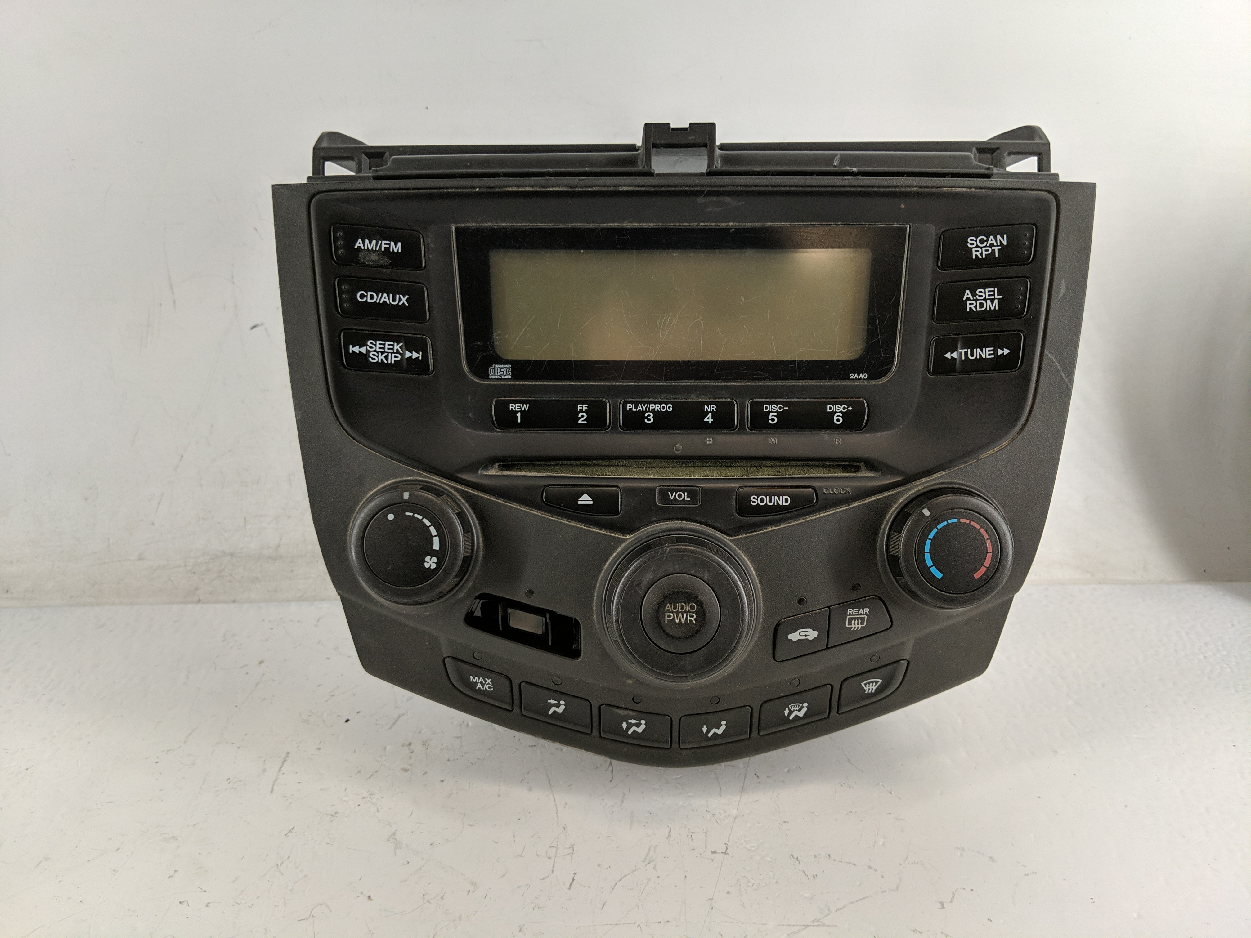 2003-2007 Honda Accord Am Fm Cd Player Radio Receiver 1218978 - Oemusedautoparts1.com