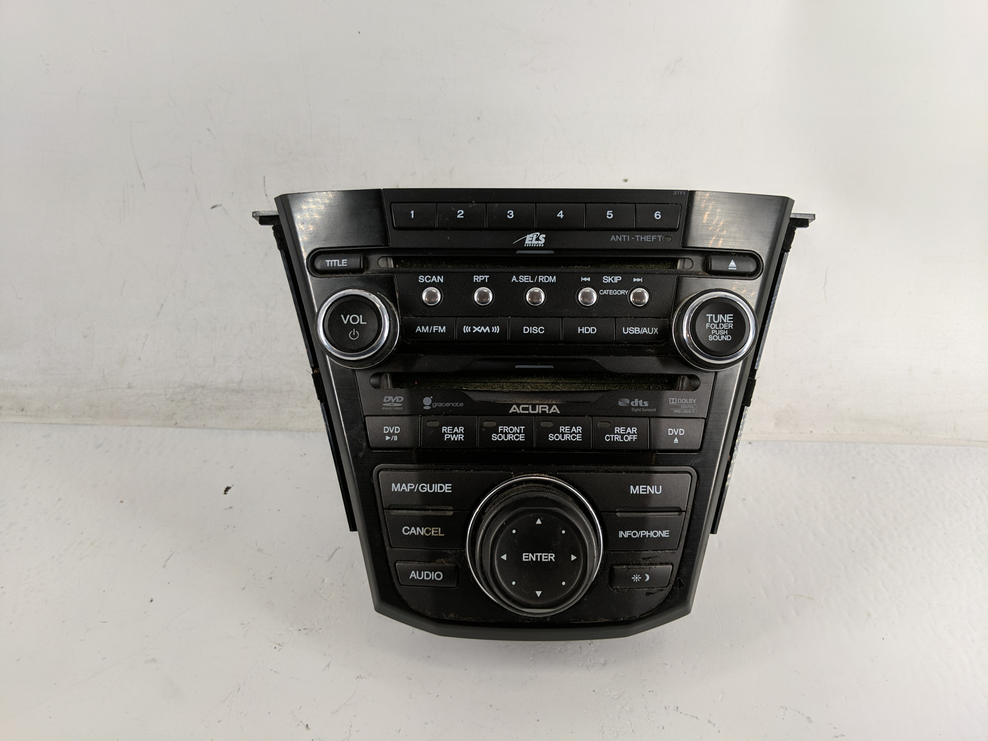 2010-2013 Acura Mdx Am Fm Cd Player Radio Receiver 1219030 - Oemusedautoparts1.com