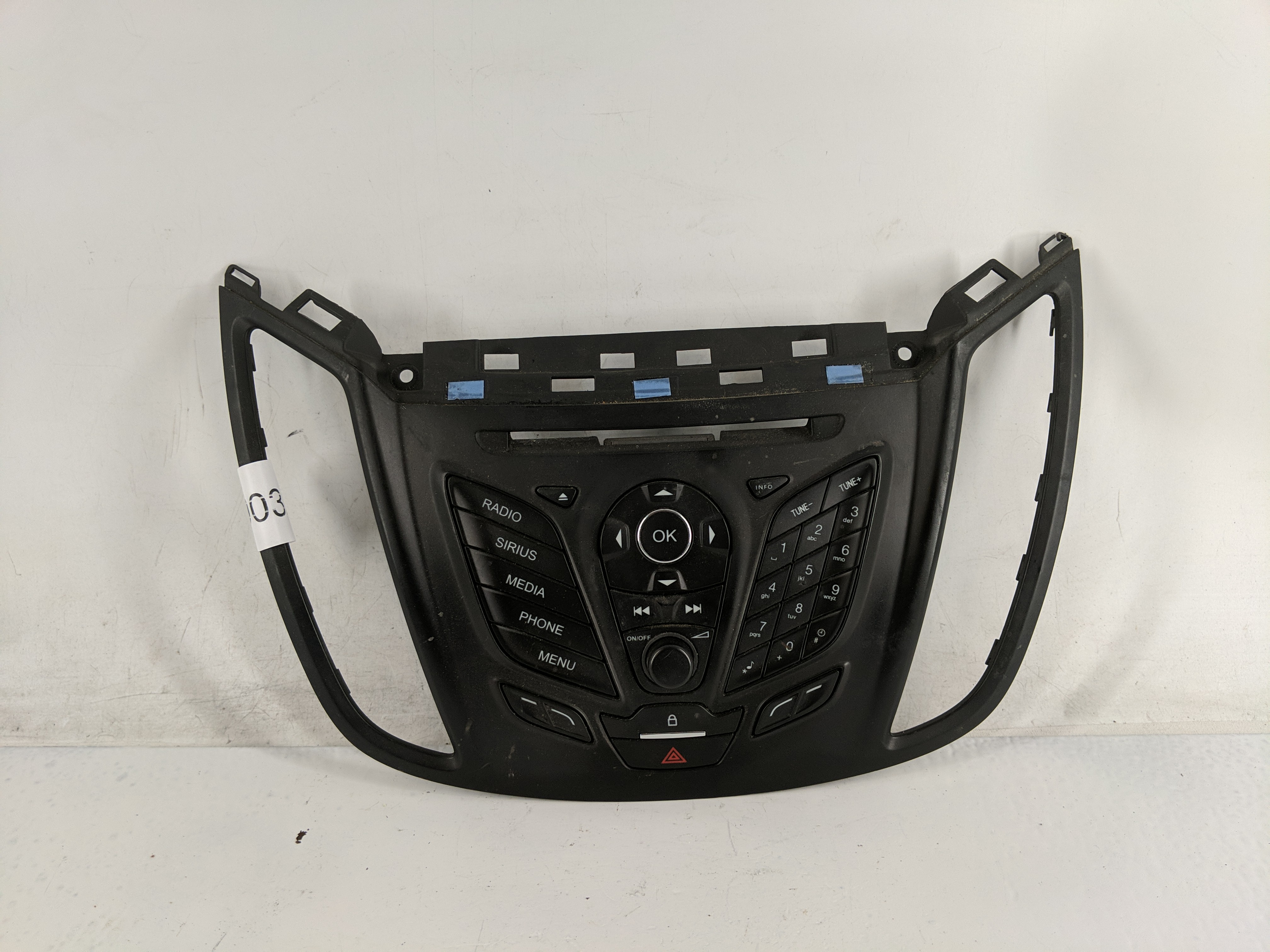 2013-2016 Ford Escape Radio Control Panel 1219032 - Oemusedautoparts1.com