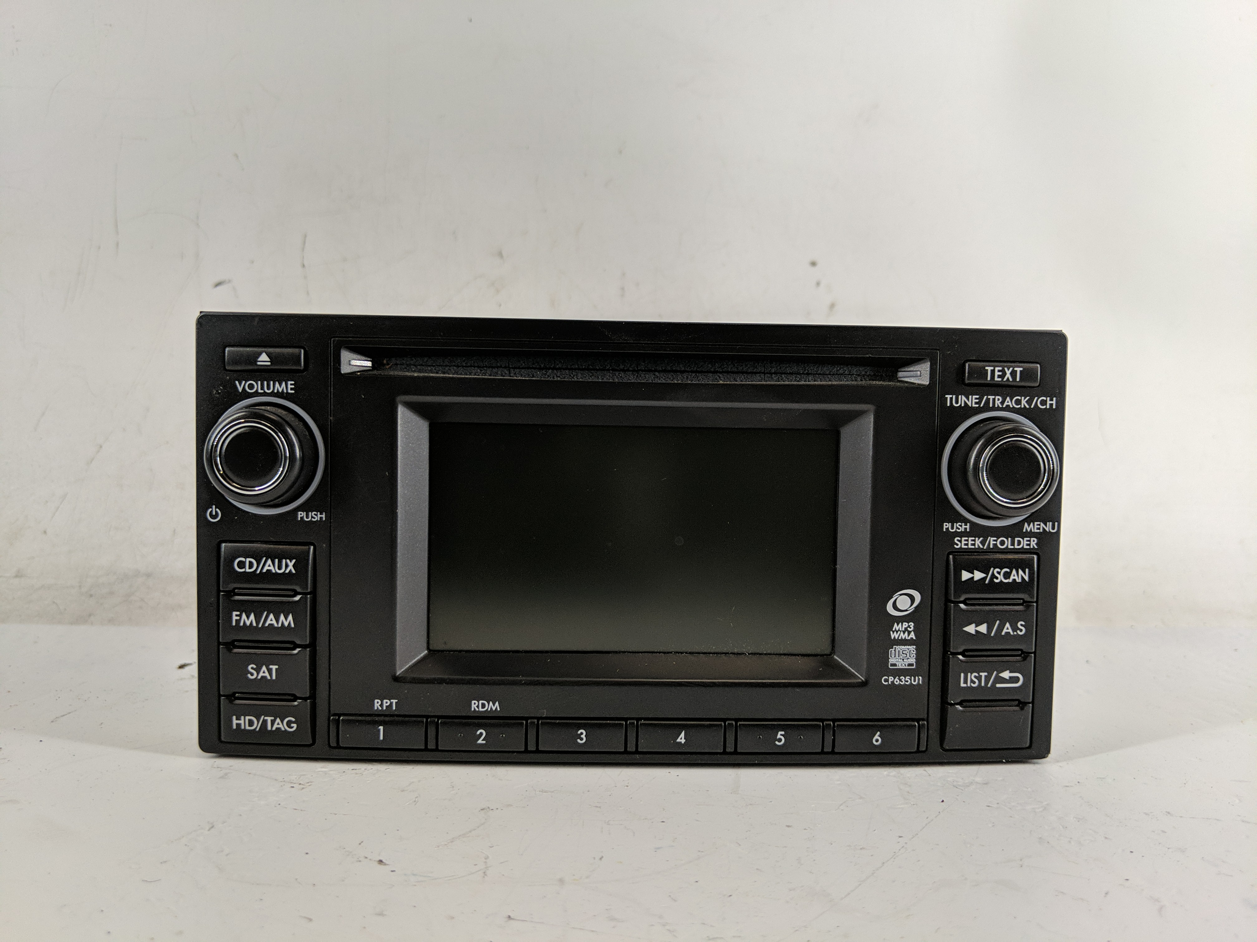 Picture of 2012 Subaru Forester Am Fm Cd Player Radio Receiver 1219035