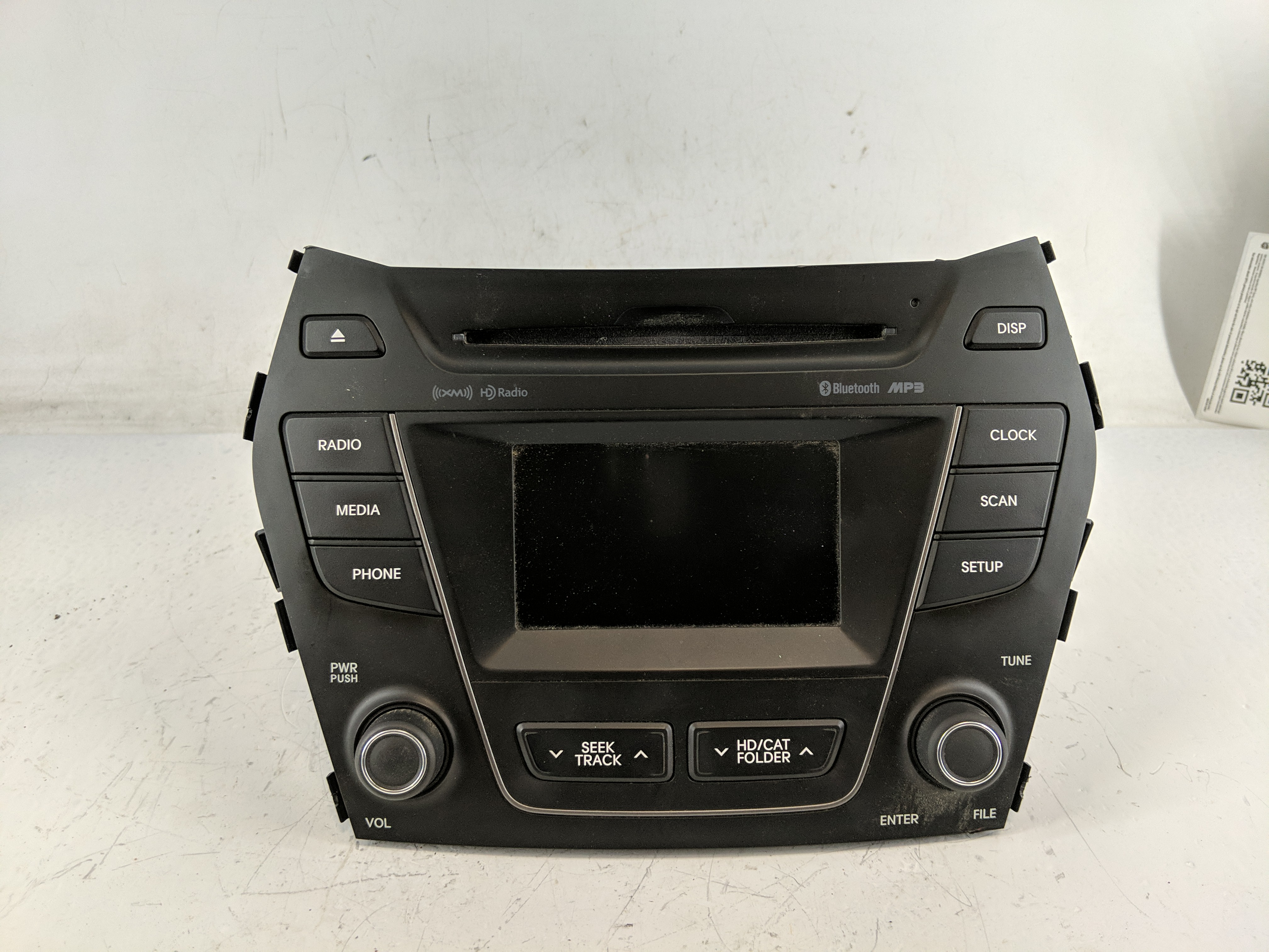 2013-2016 Hyundai Santa Fe Am Fm Cd Player Radio Receiver 1219054 - Oemusedautoparts1.com