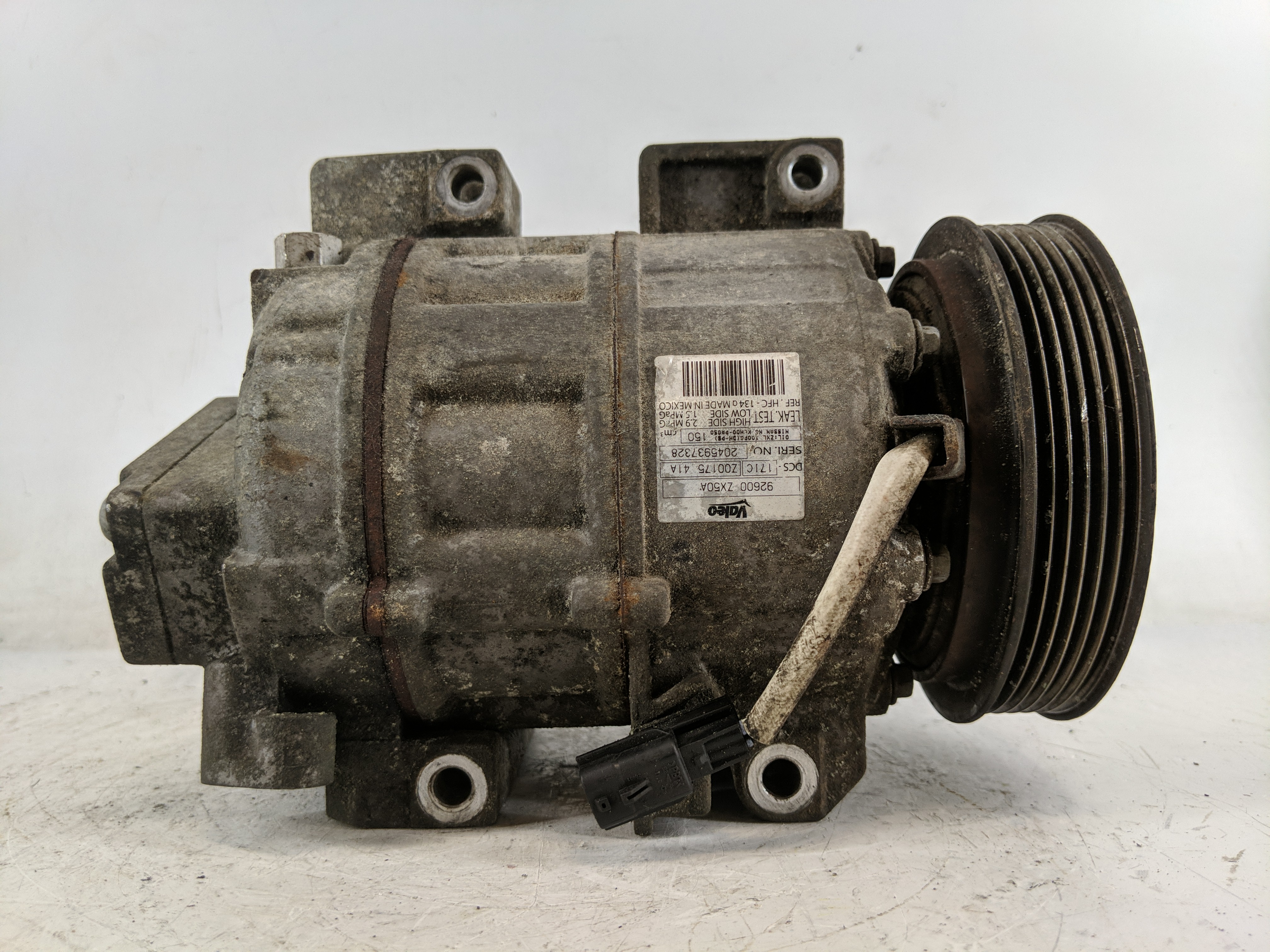 2007-2013 Nissan Altima Air Conditioning A/c Ac Compressor Oem 1219147 - Oemusedautoparts1.com