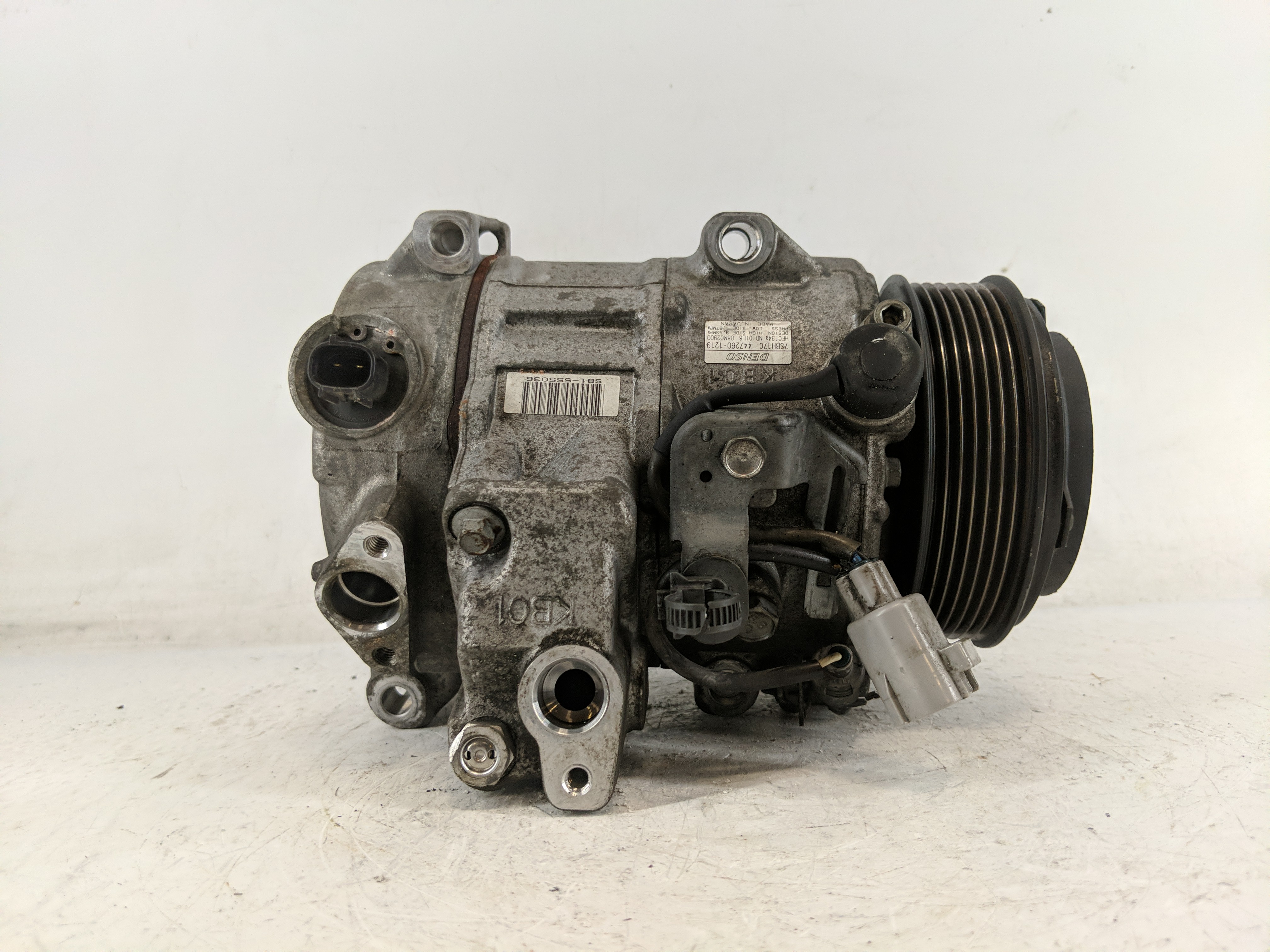 Picture of 2007-2012 Lexus Es350 Air Conditioning A/c Ac Compressor Oem 1219151