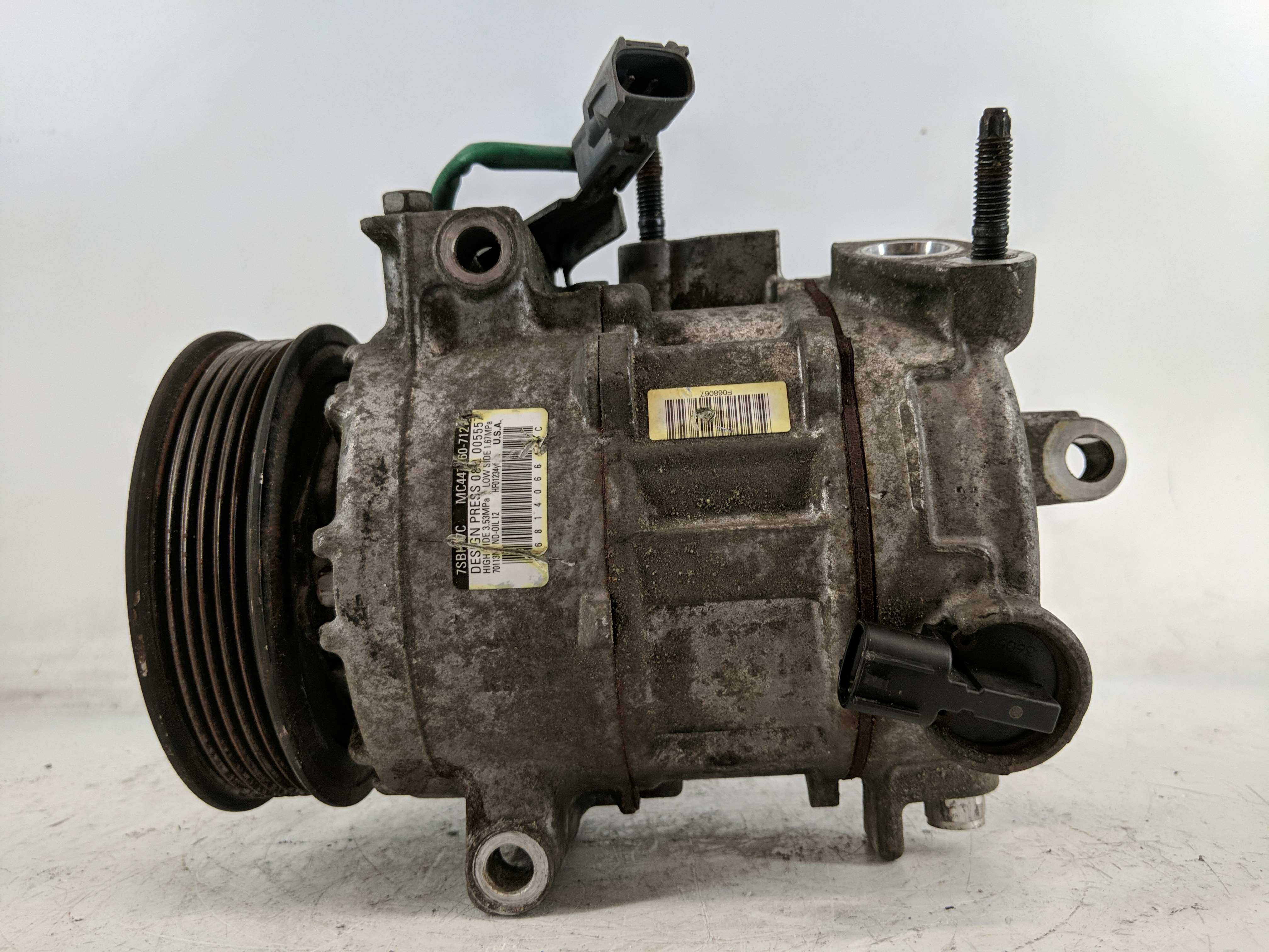 Dodge Ram 1500 Air Conditioning A/c Ac Compressor Oem 1219156 - Oemusedautoparts1.com
