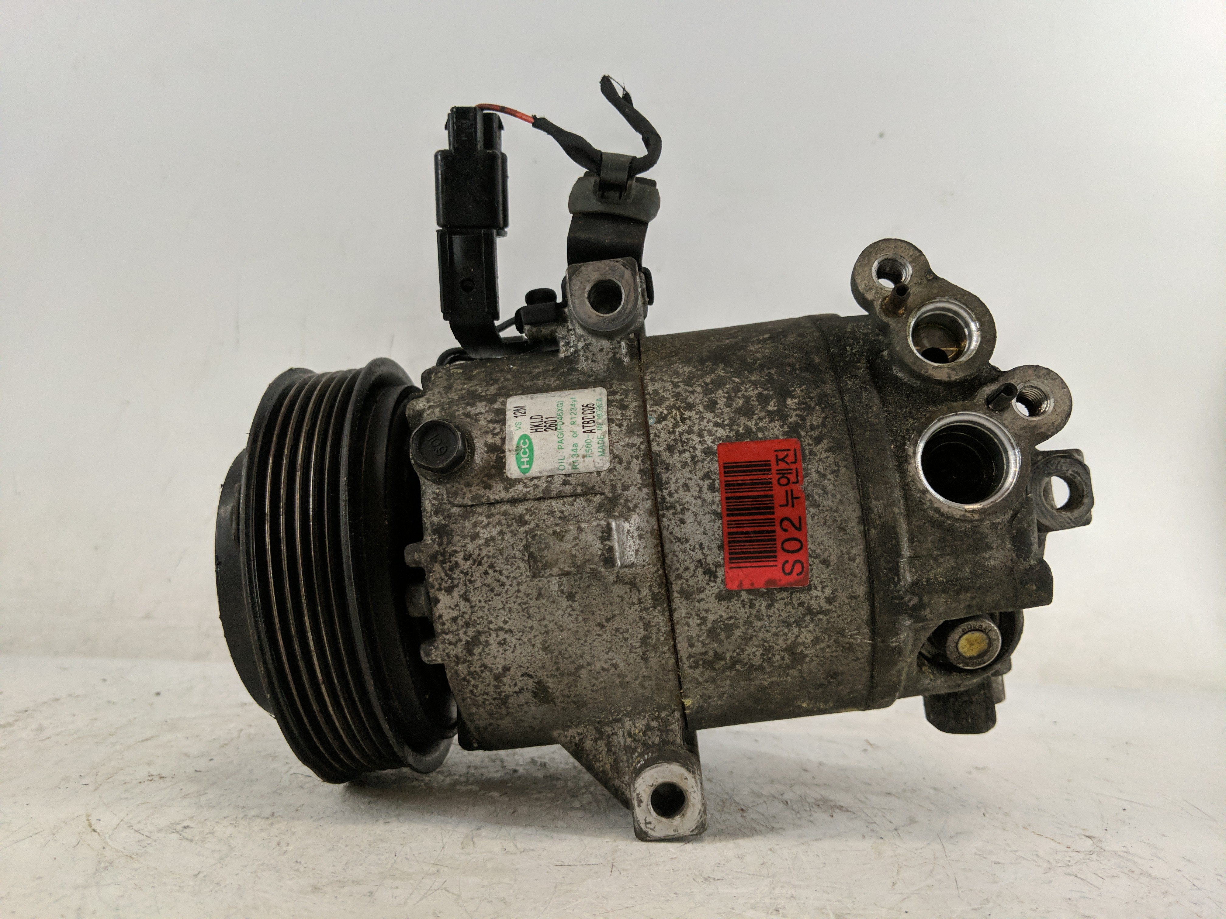 2011-2013 Hyundai Elantra Air Conditioning A/c Ac Compressor Oem 1219158 - Oemusedautoparts1.com