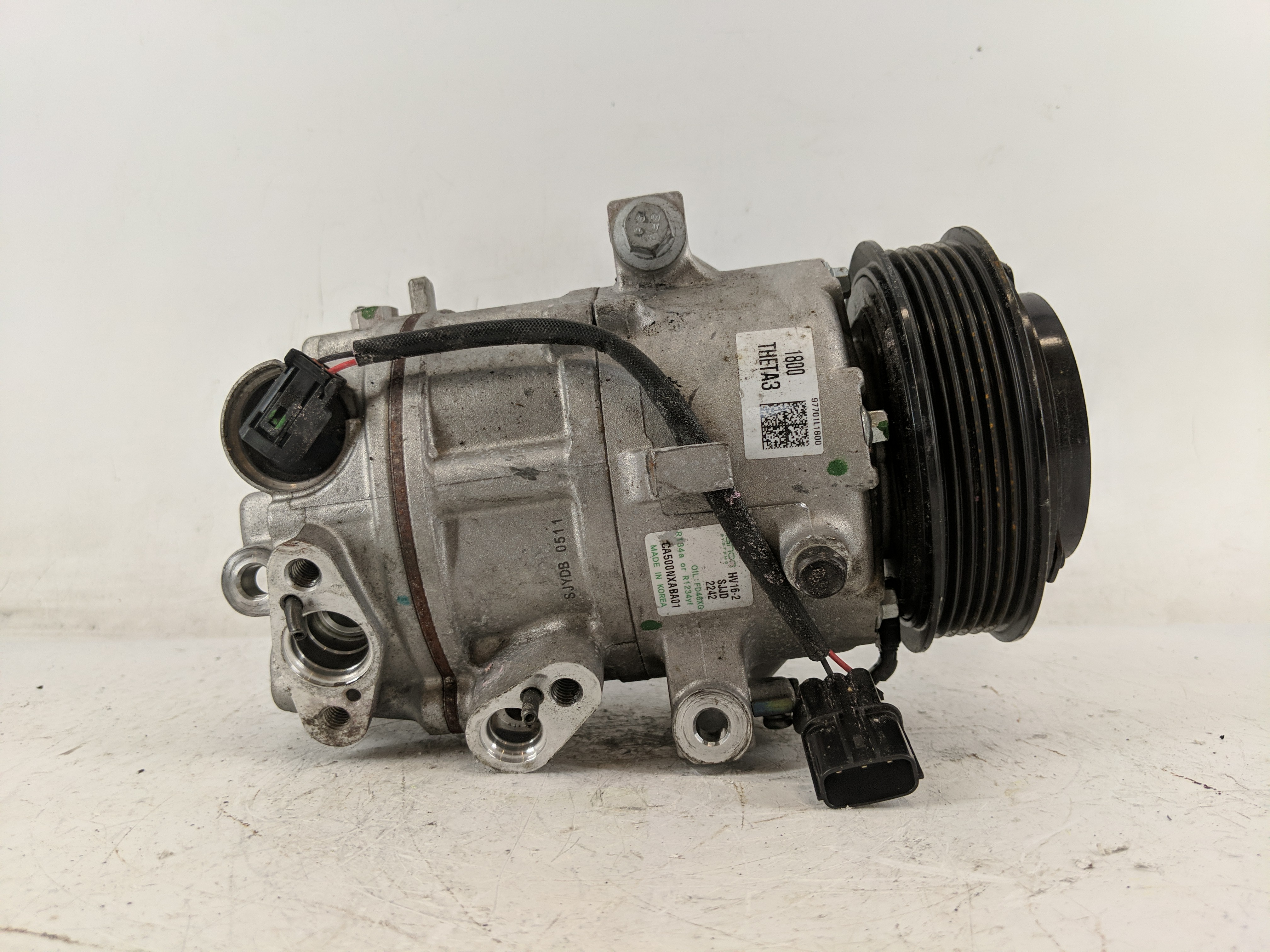 2022-2022 Hyundai Tucson Air Conditioning A/c Ac Compressor Oem 1219164 - Oemusedautoparts1.com