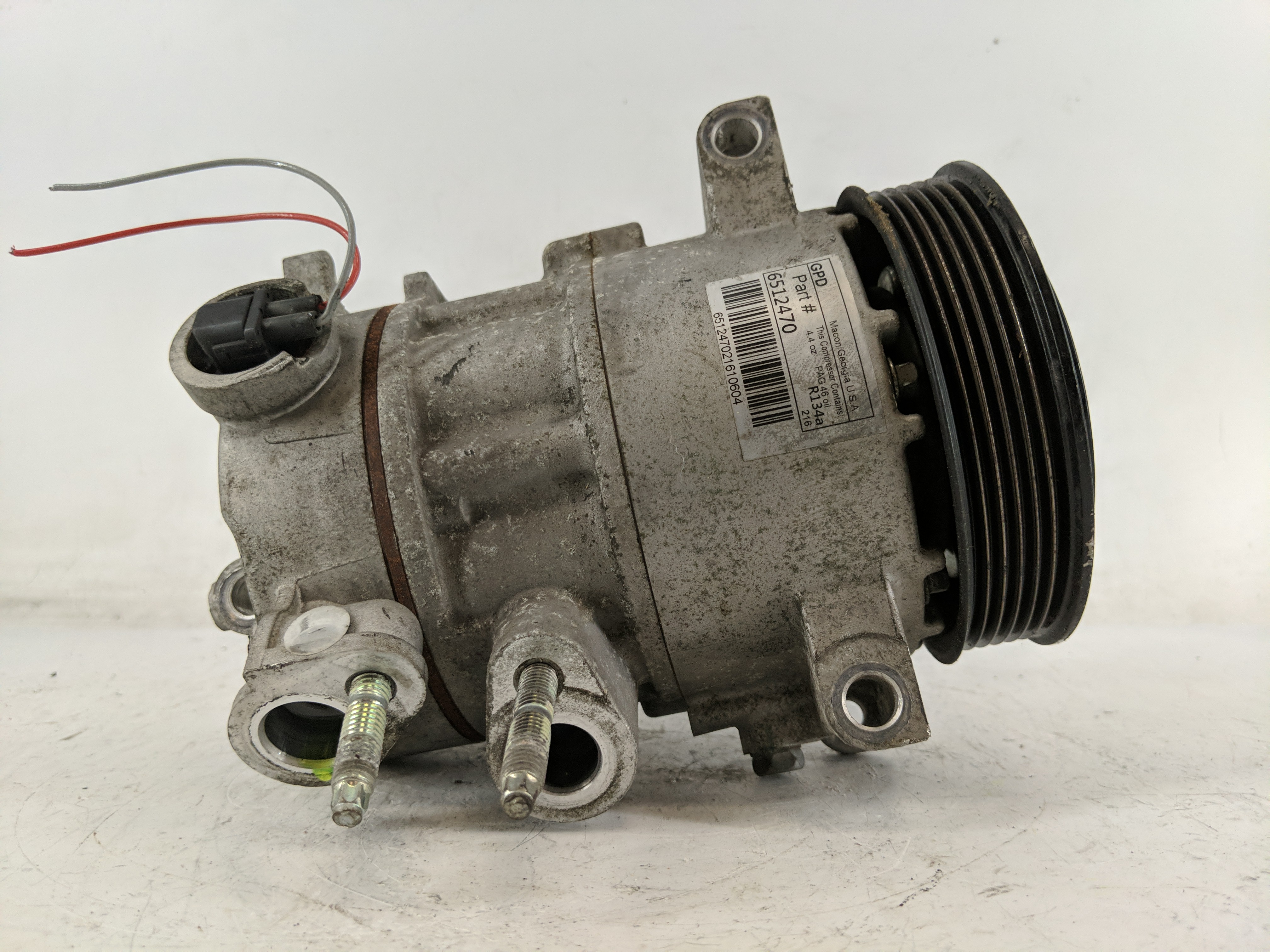 2008-2017 Jeep Patriot Air Conditioning A/c Ac Compressor Oem 1219170 - Oemusedautoparts1.com
