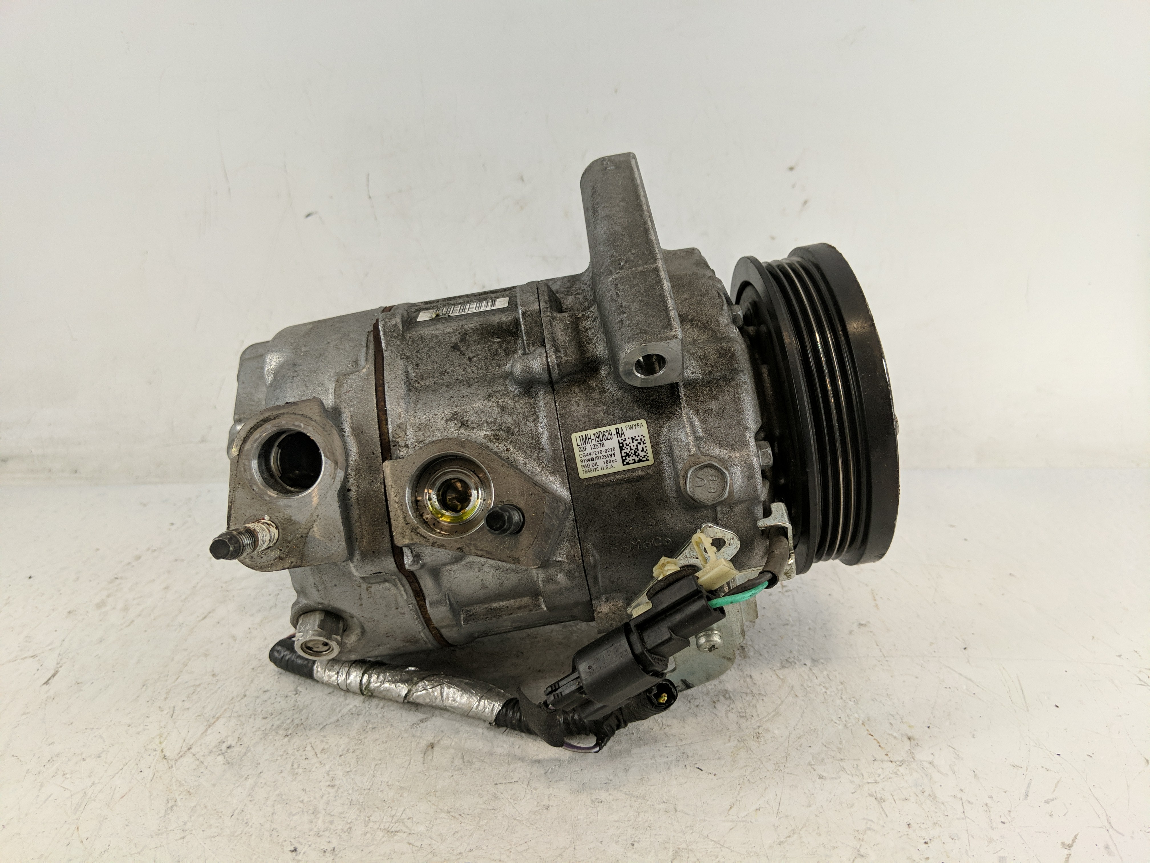 2020-2022 Ford Explorer Air Conditioning A/c Ac Compressor Oem 1219181 - Oemusedautoparts1.com