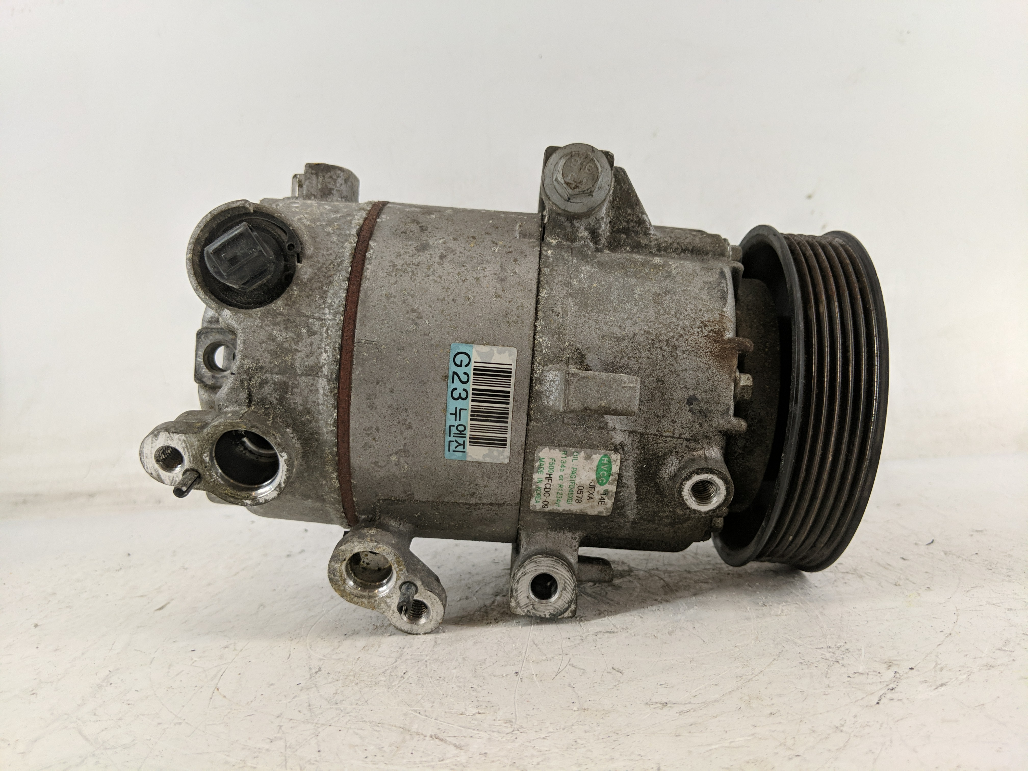 2014-2016 Hyundai Elantra Air Conditioning A/c Ac Compressor Oem 1219191 - Oemusedautoparts1.com