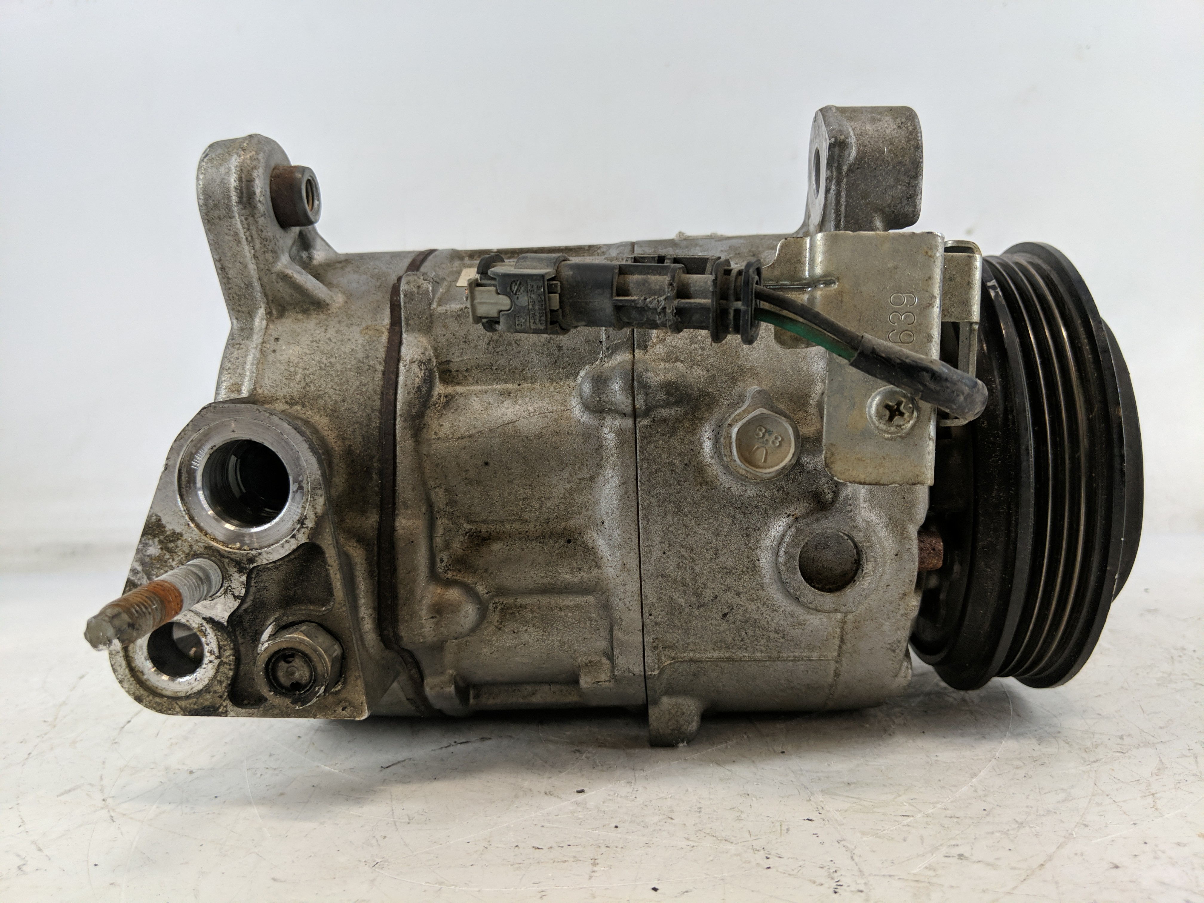 2014 Chevrolet Silverado 1500 Air Conditioning A/c Ac Compressor Oem 1219194 - Oemusedautoparts1.com