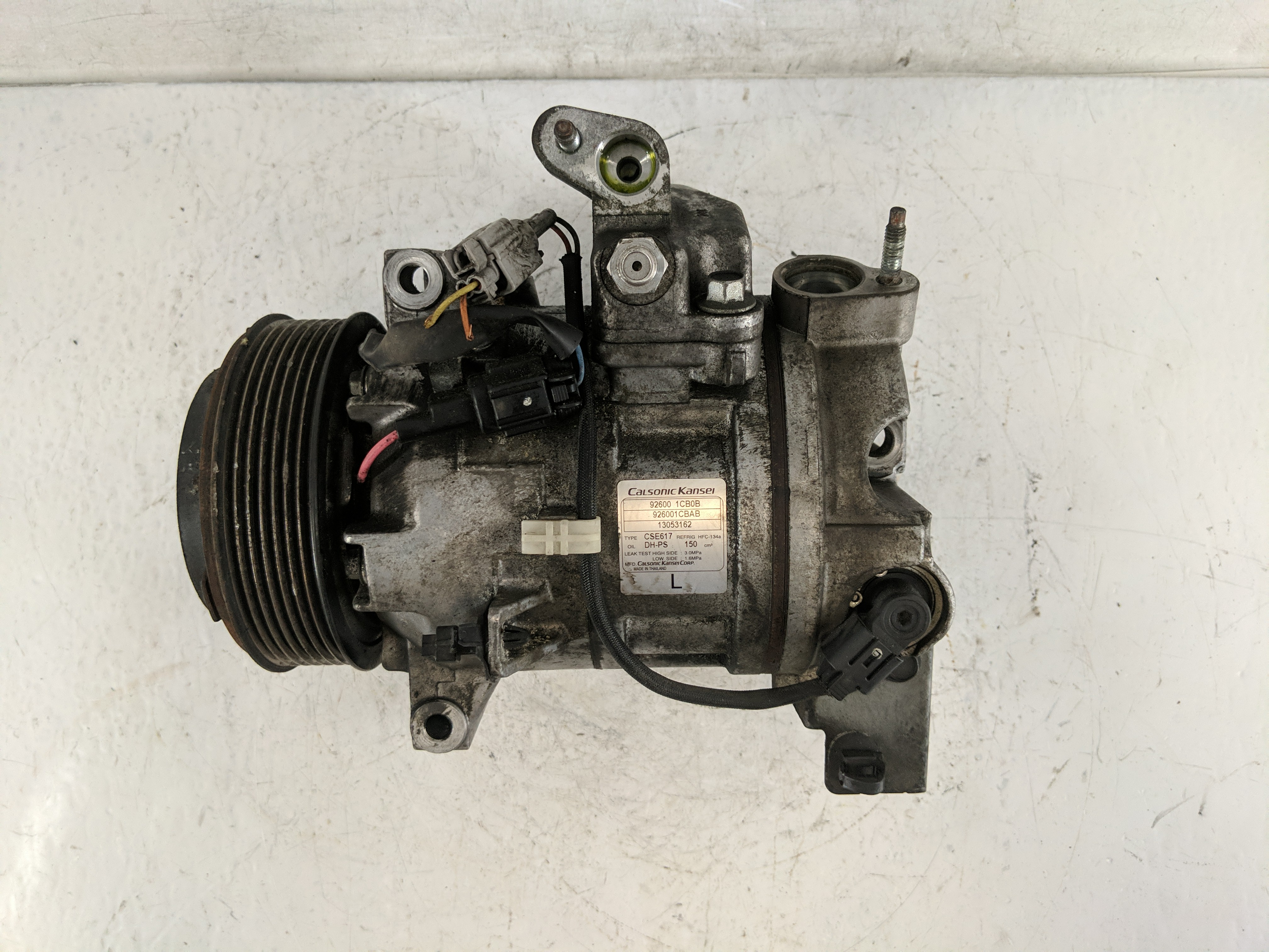 2014-2016 Infiniti Qx70 Air Conditioning A/c Ac Compressor Oem 1219196 - Oemusedautoparts1.com