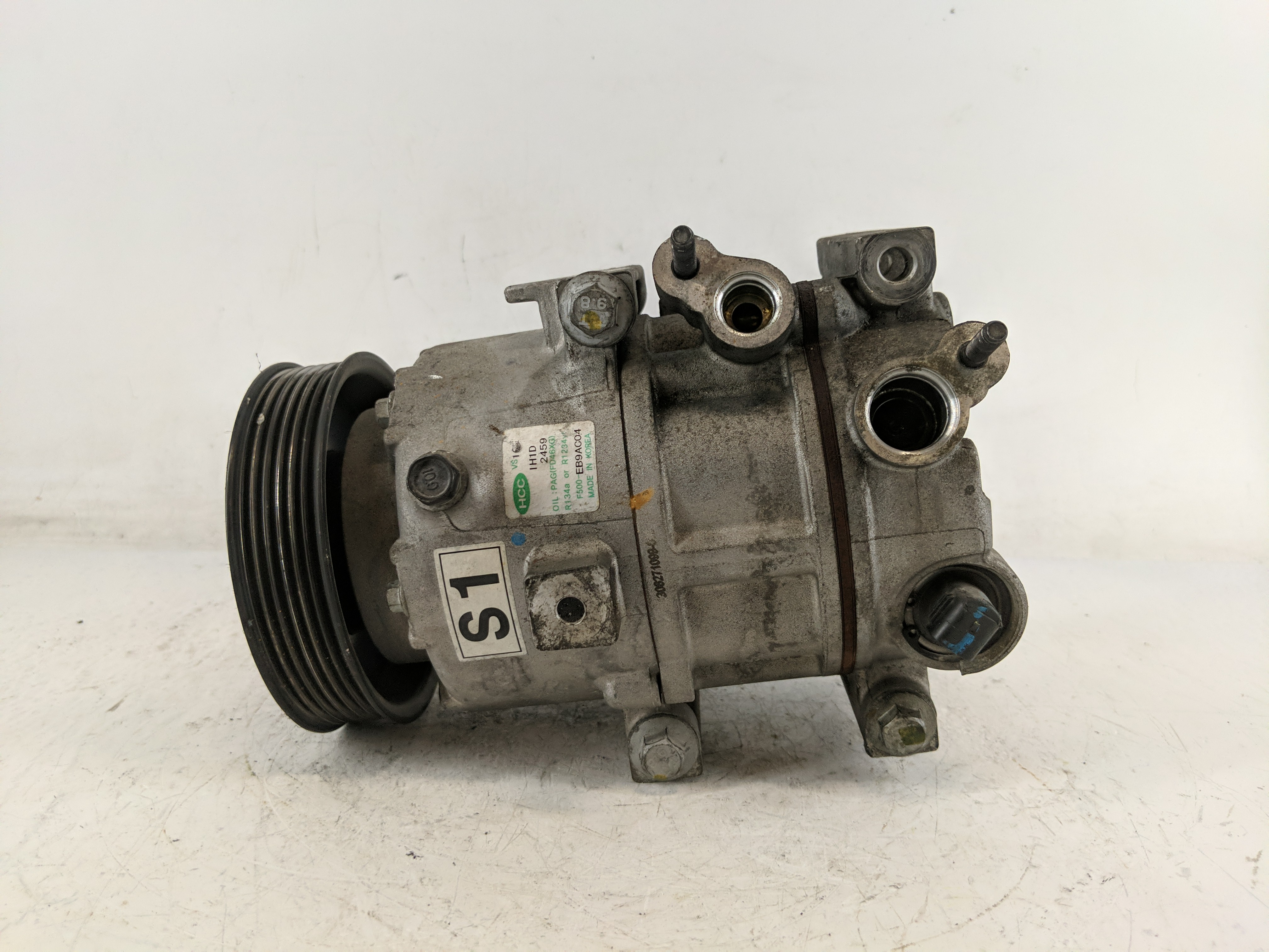 2012-2018 Kia Optima Air Conditioning A/c Ac Compressor Oem 1219197 - Oemusedautoparts1.com