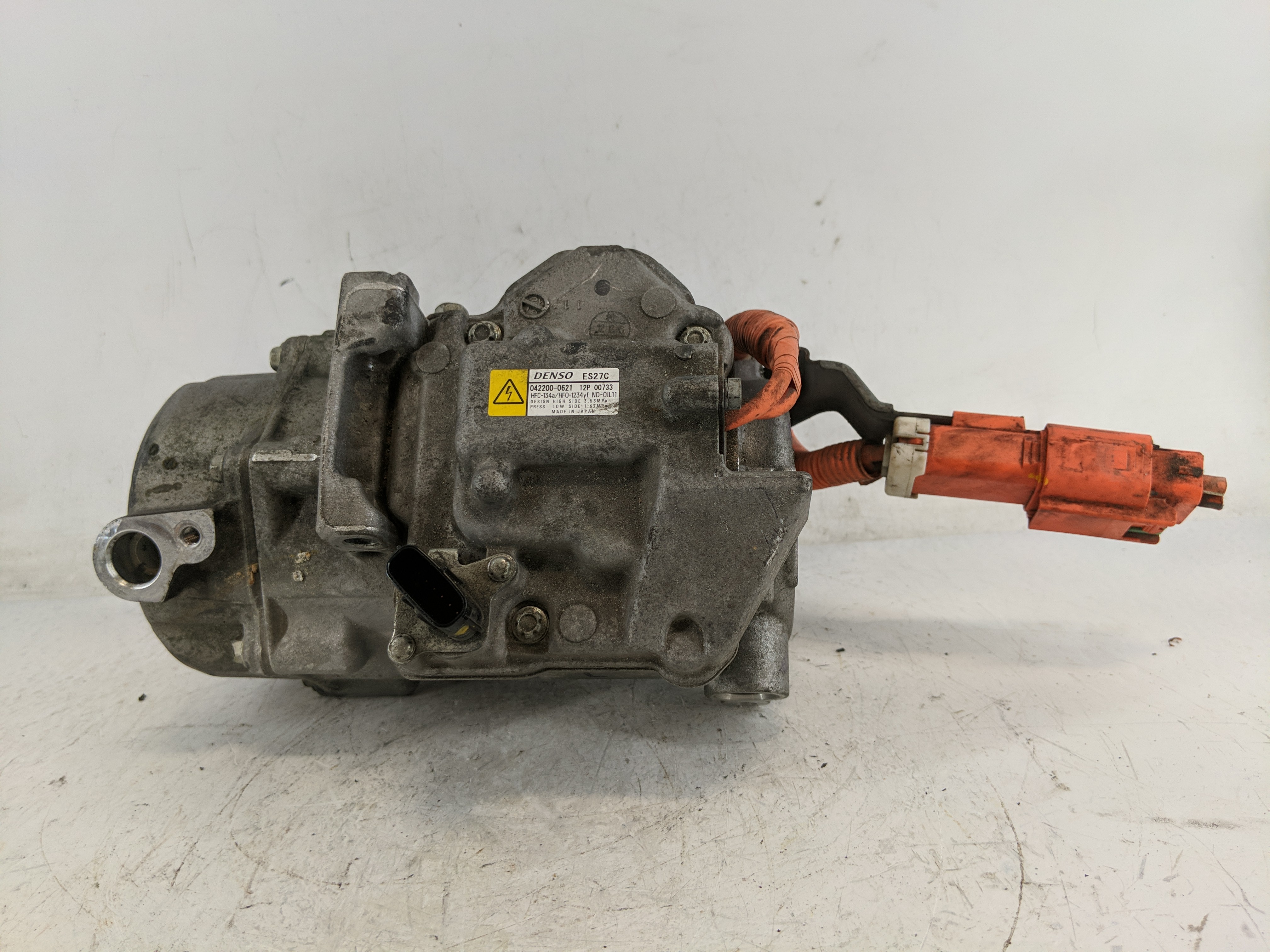 2012-2015 Toyota Prius Air Conditioning A/c Ac Compressor Oem 1219199 - Oemusedautoparts1.com