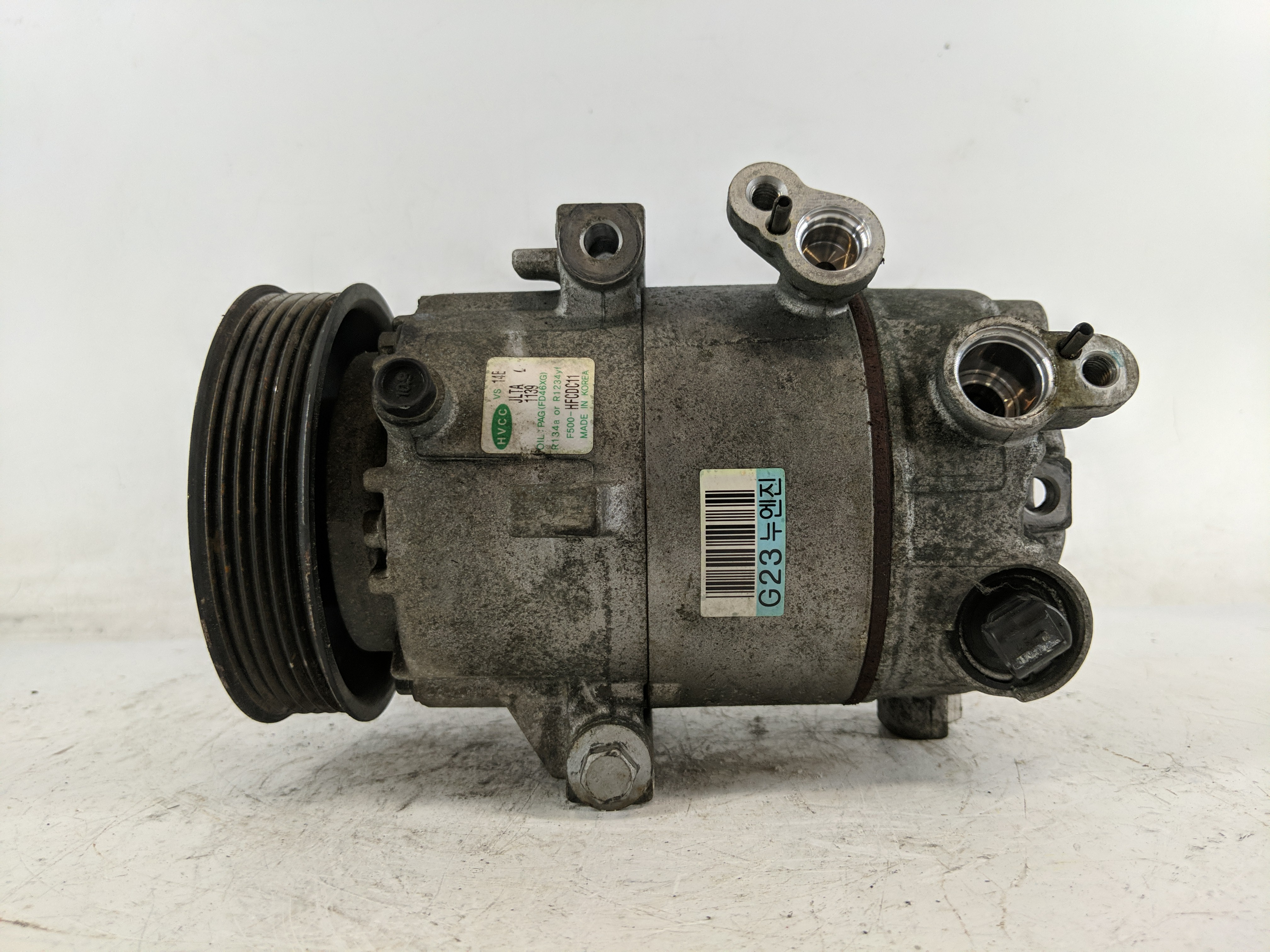 2014-2016 Hyundai Elantra Air Conditioning A/c Ac Compressor Oem 1219216 - Oemusedautoparts1.com