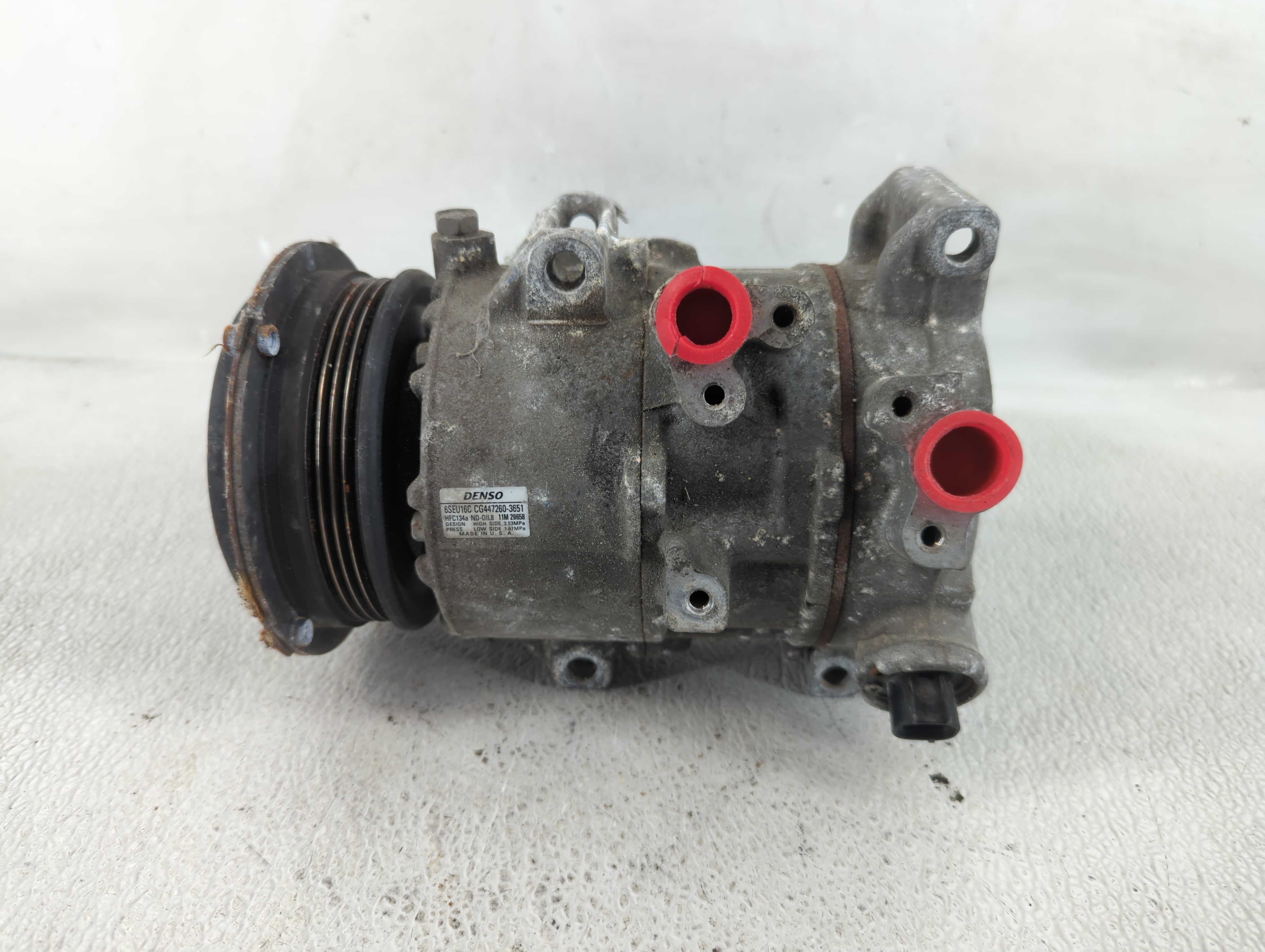2010-2011 Toyota Camry Air Conditioning A/c Ac Compressor Oem 1219231 - Oemusedautoparts1.com