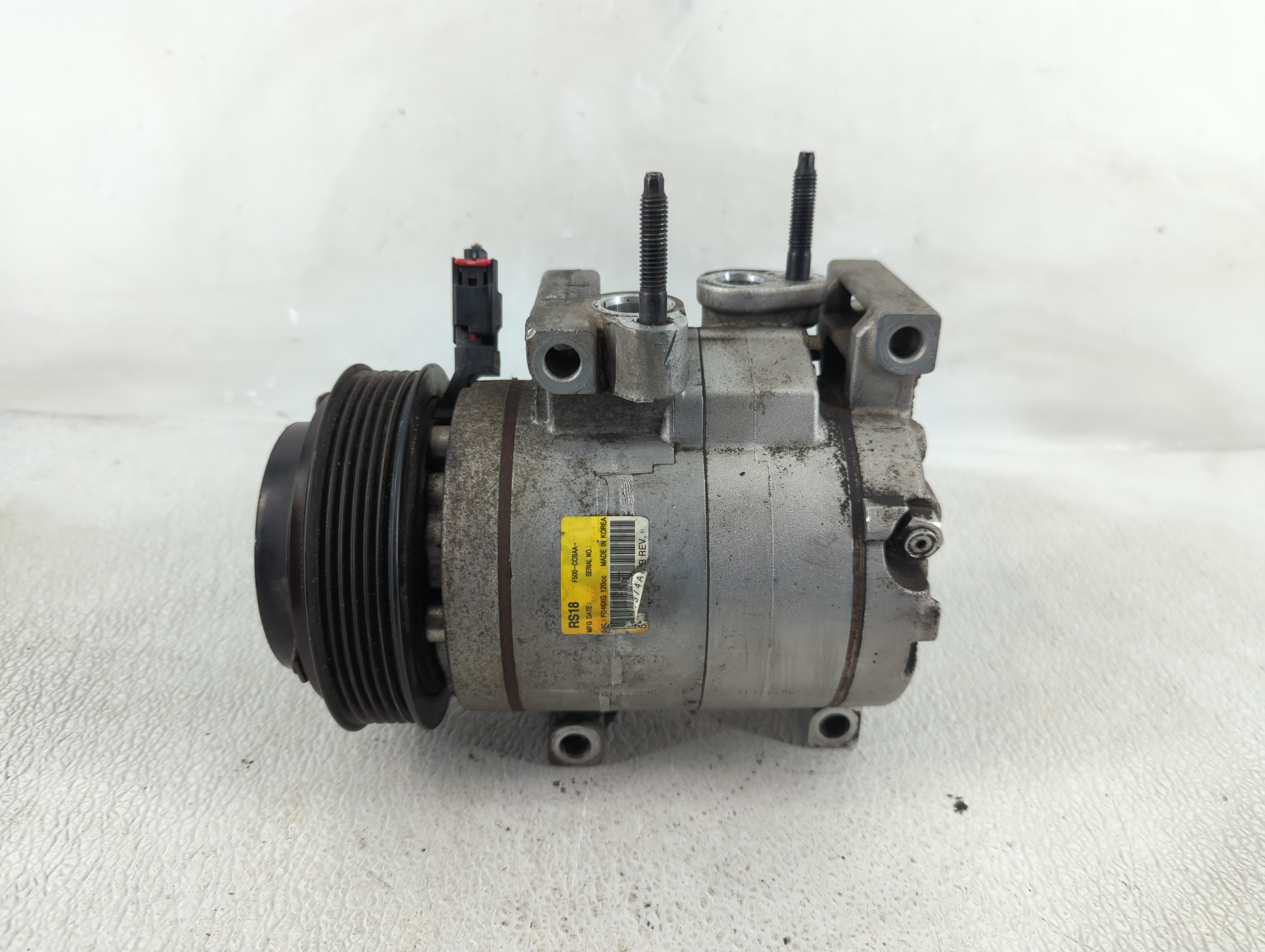 2012-2014 Jeep Wrangler Air Conditioning A/c Ac Compressor Oem 1219233 - Oemusedautoparts1.com