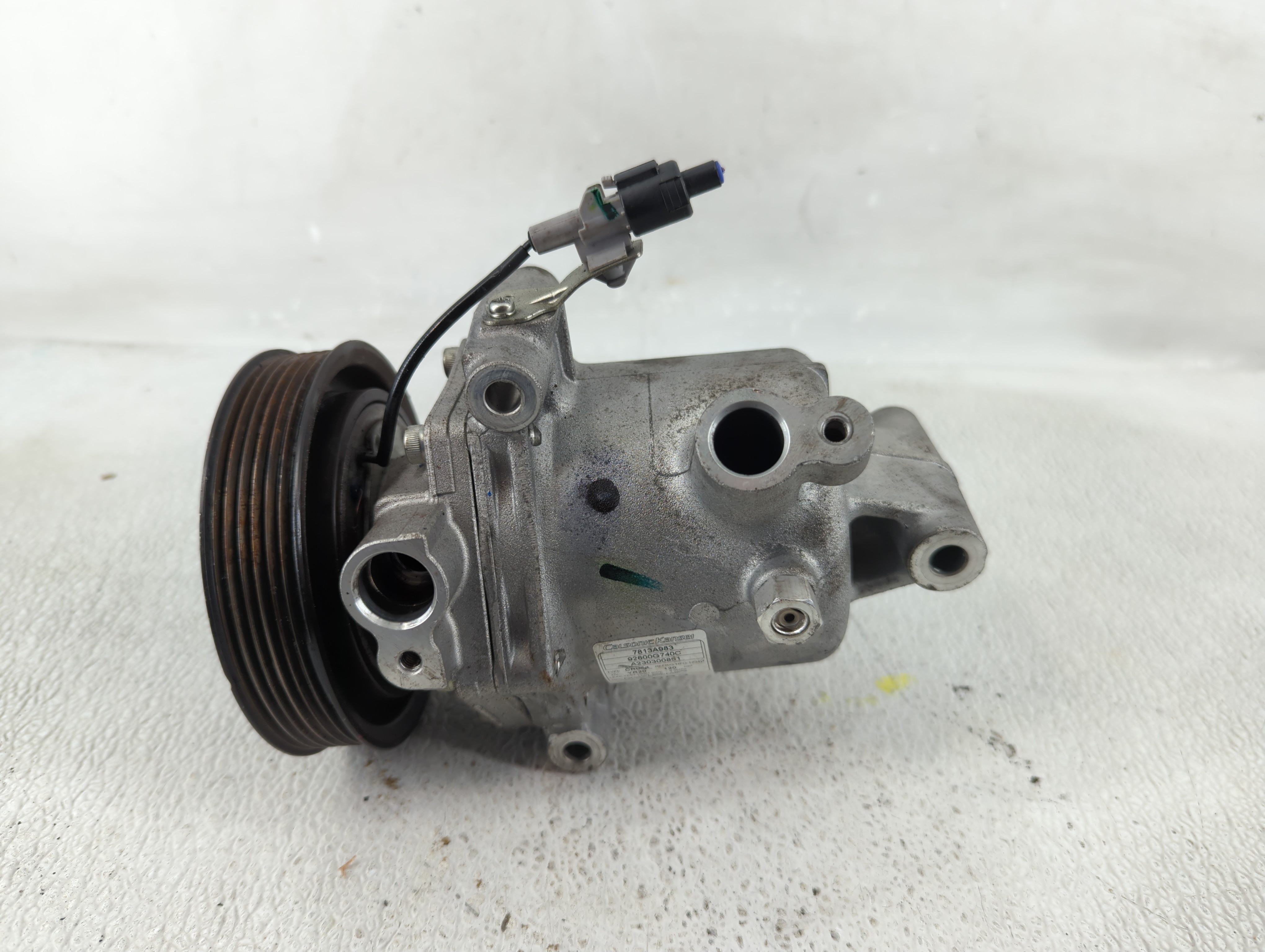 2014-2014 Mitsubishi Mirage Air Conditioning A/c Ac Compressor Oem 1219262 - Oemusedautoparts1.com
