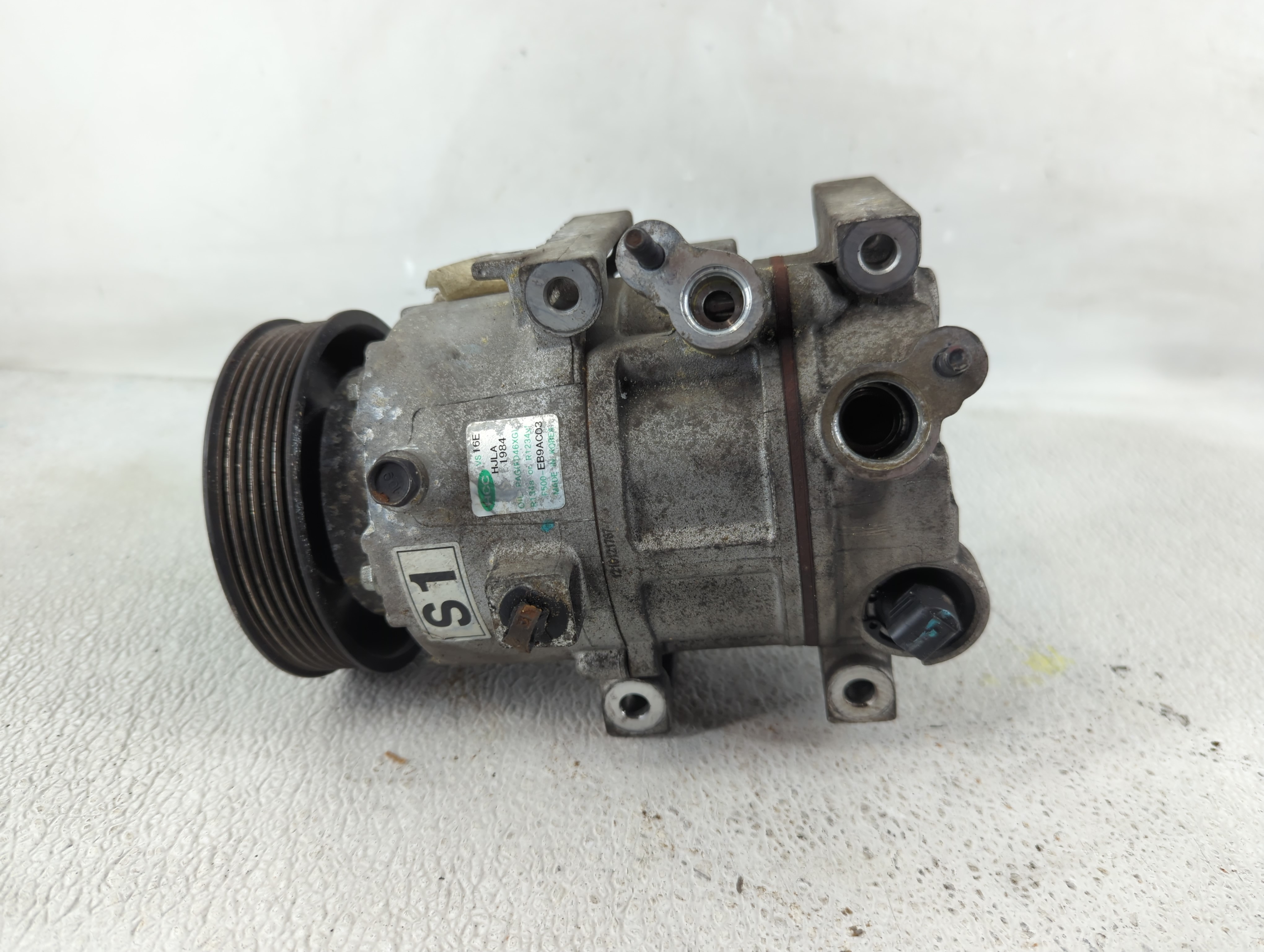 2012-2018 Kia Optima Air Conditioning A/c Ac Compressor Oem 1219264 - Oemusedautoparts1.com
