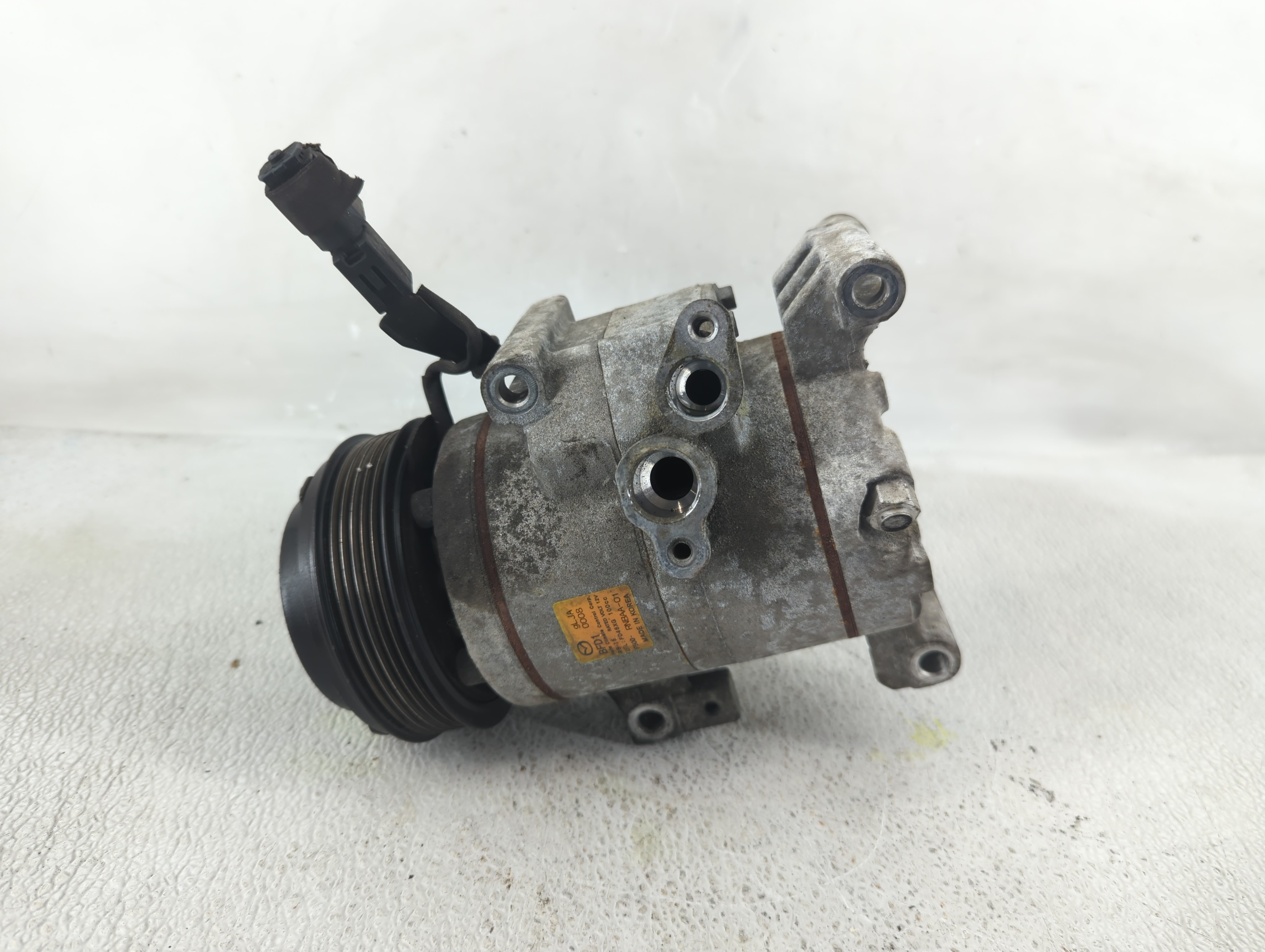 2012-2013 Mazda 3 Air Conditioning A/c Ac Compressor Oem 1219268 - Oemusedautoparts1.com