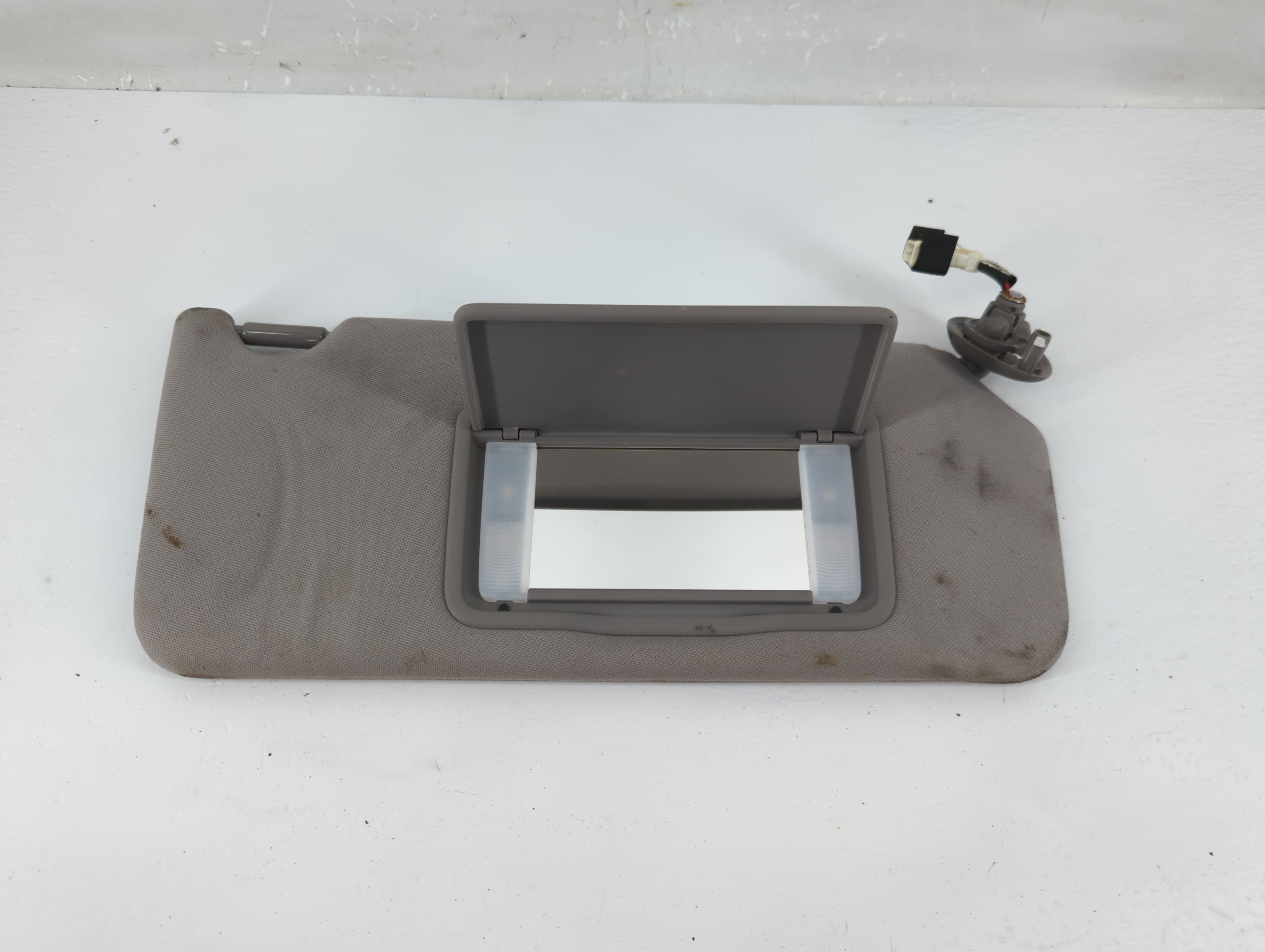 2008-2009 Honda Accord Passenger Sun Visor Mirror Right Sunvisor Gray 1219288 - Oemusedautoparts1.com