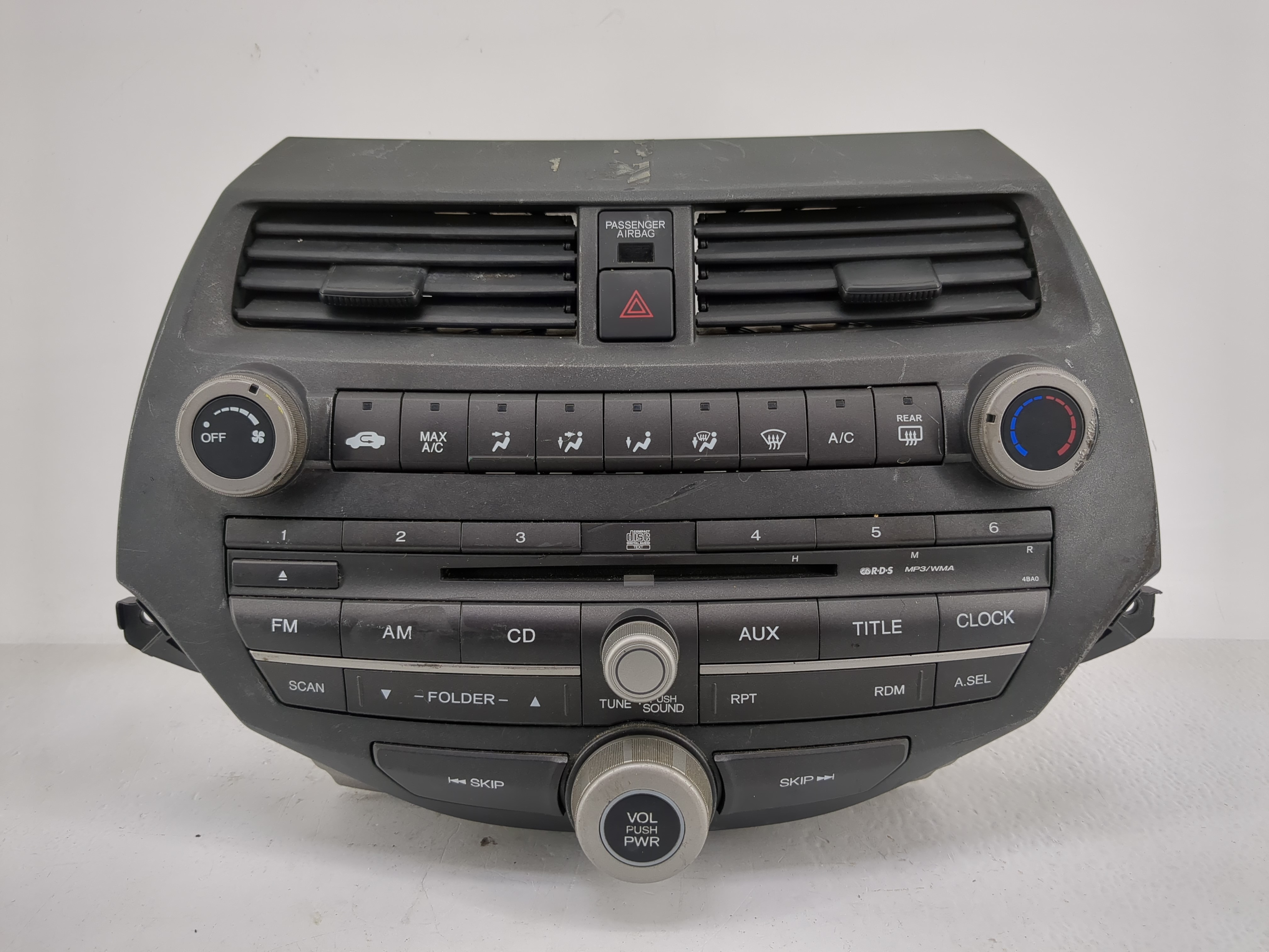 2008-2010 Honda Accord Ac Heater Roof Climate Control 1219448 - Oemusedautoparts1.com
