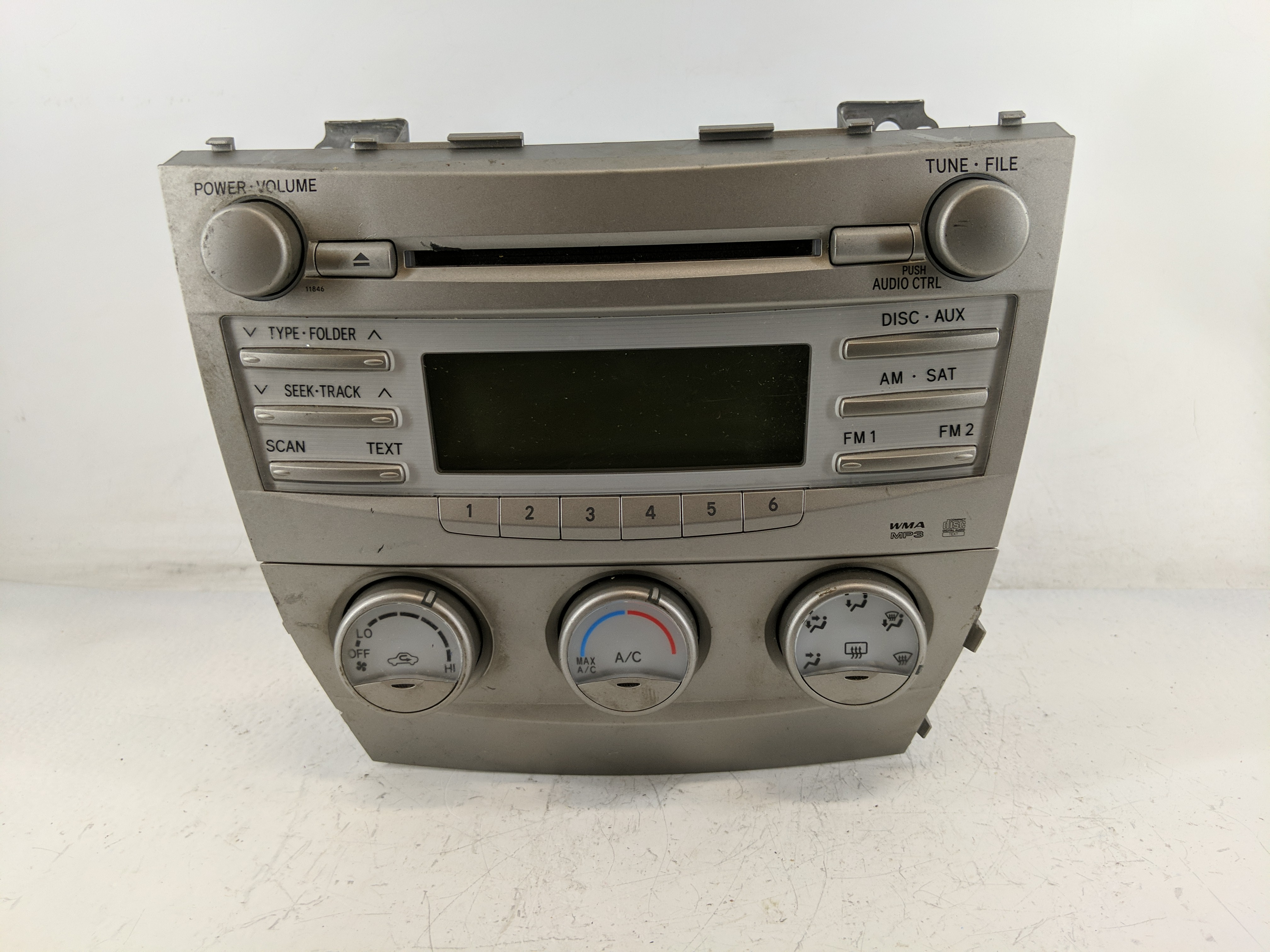 2011 Toyota Camry Ac Heater Roof Climate Control 55900-06280-b 1219452 - Oemusedautoparts1.com