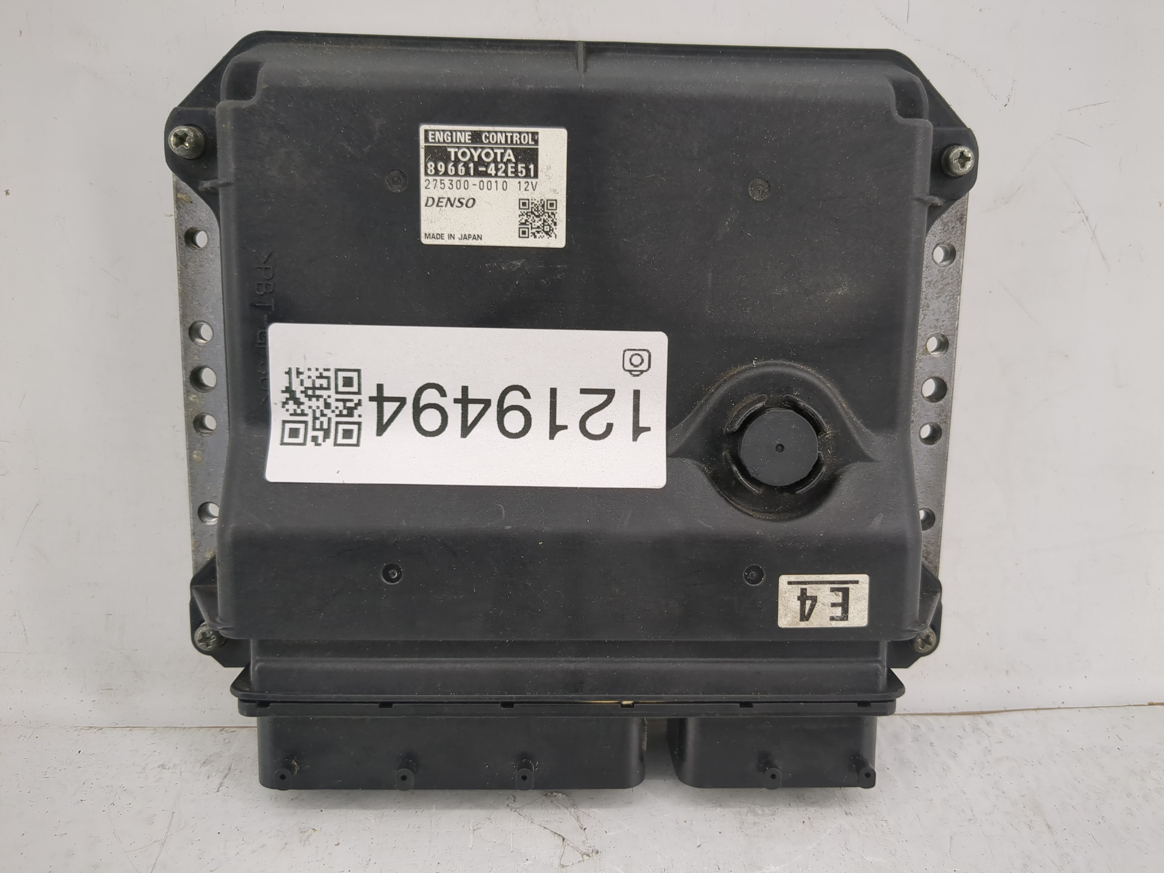 2007-2007 Toyota Rav4 Engine Control Computer Ecu Pcm Ecm Pcu Oem 1219494 - Oemusedautoparts1.com
