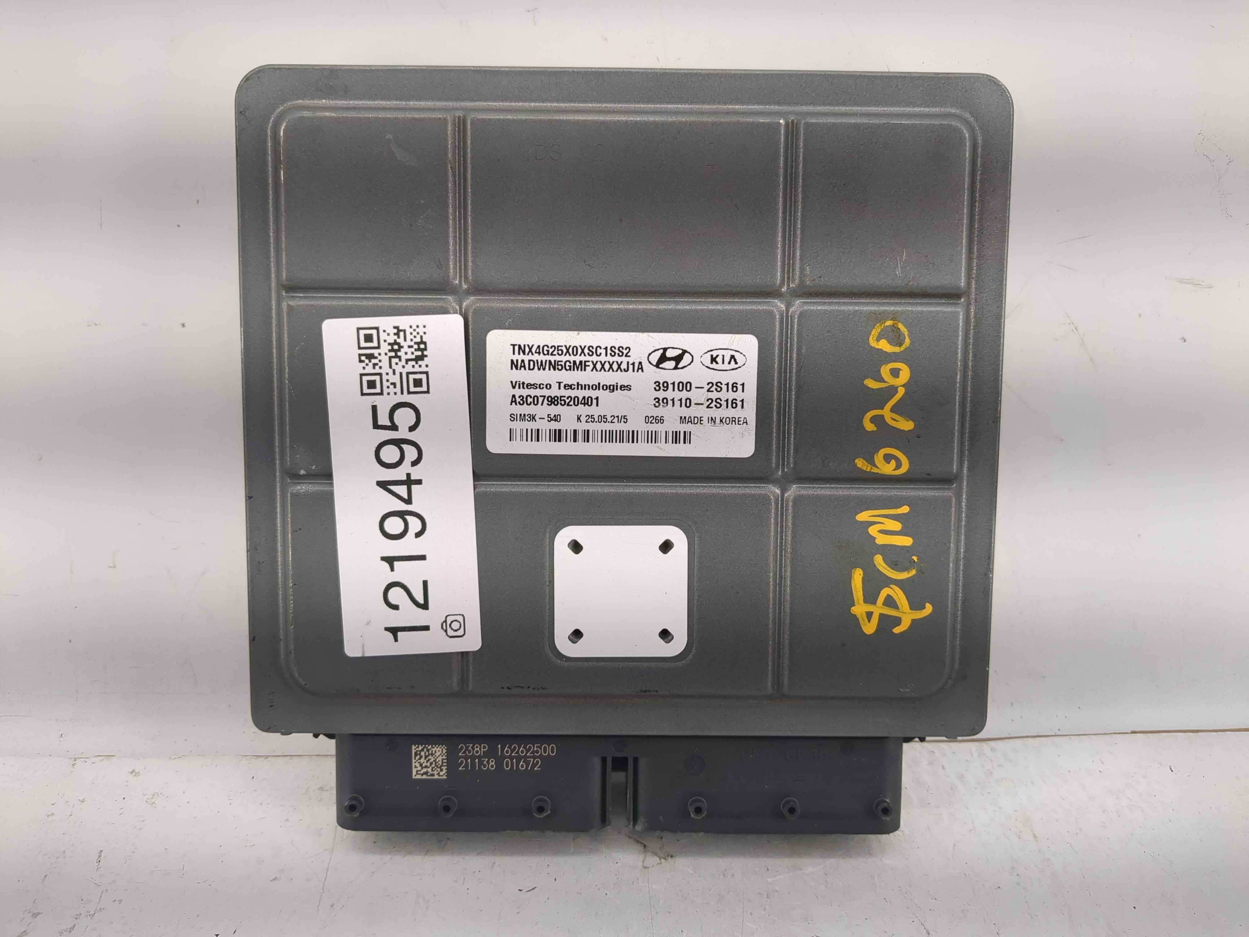 2022-2022 Hyundai Tucson Engine Control Computer Ecu Pcm Ecm Pcu Oem 1219495 - Oemusedautoparts1.com