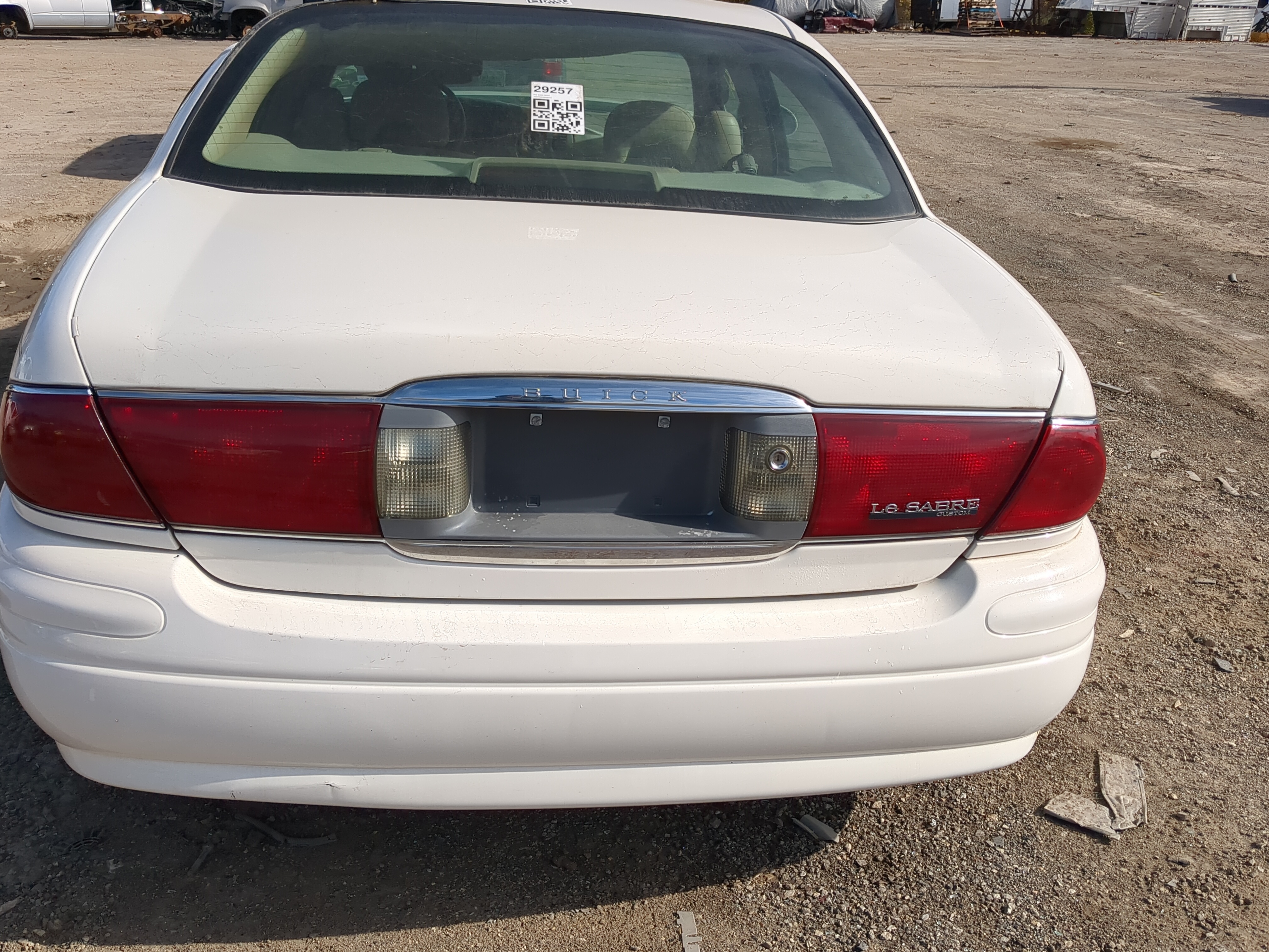 2000-2005 Buick Lesabre Trunk/decklid/hatch/tailgate Oem 1219576 - Oemusedautoparts1.com