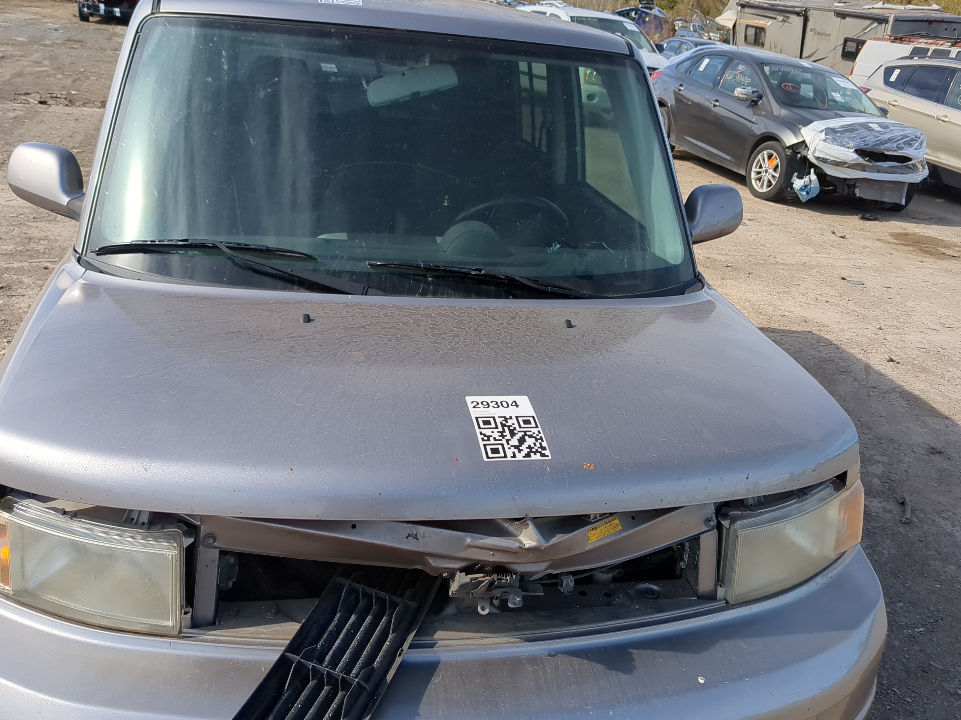 2004-2006 Scion Xb Hood Oem 1219776 - Oemusedautoparts1.com