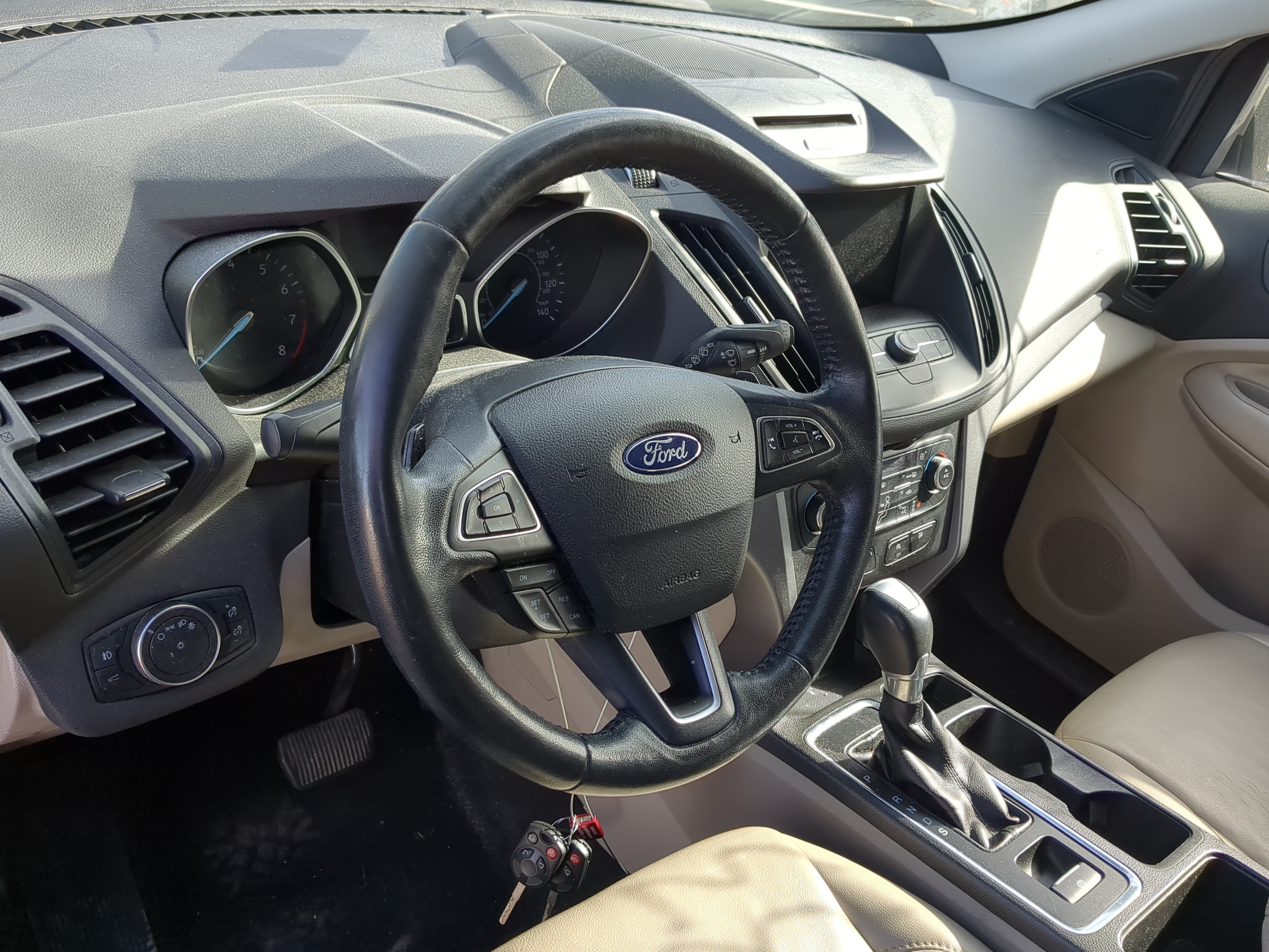2017-2019 Ford Escape Air Bag Driver Left Steering Wheel Mounted 1219822 - Oemusedautoparts1.com