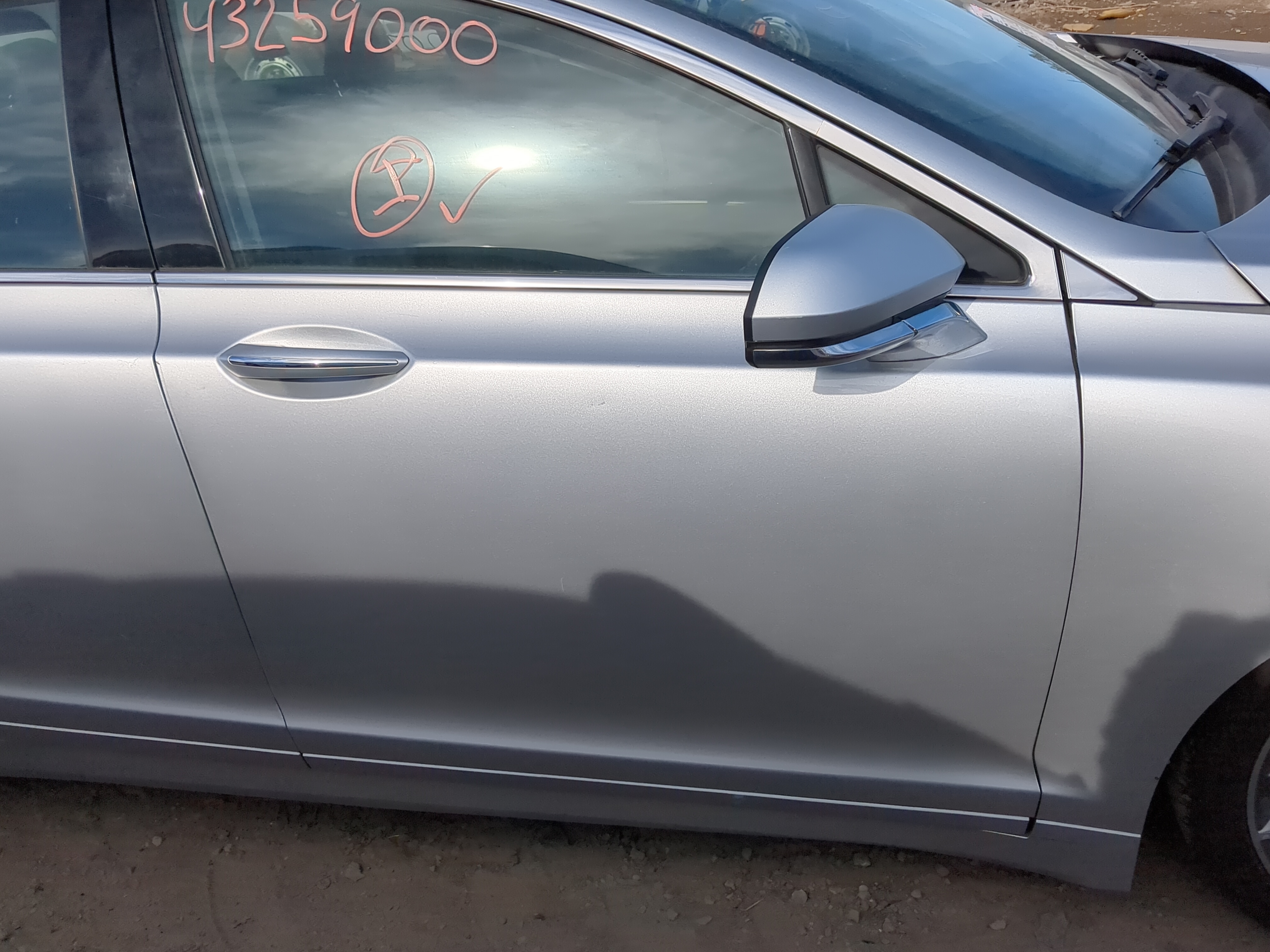 2013-2016 Lincoln Mkz Passenger Front Door Oem 1220046 - Oemusedautoparts1.com