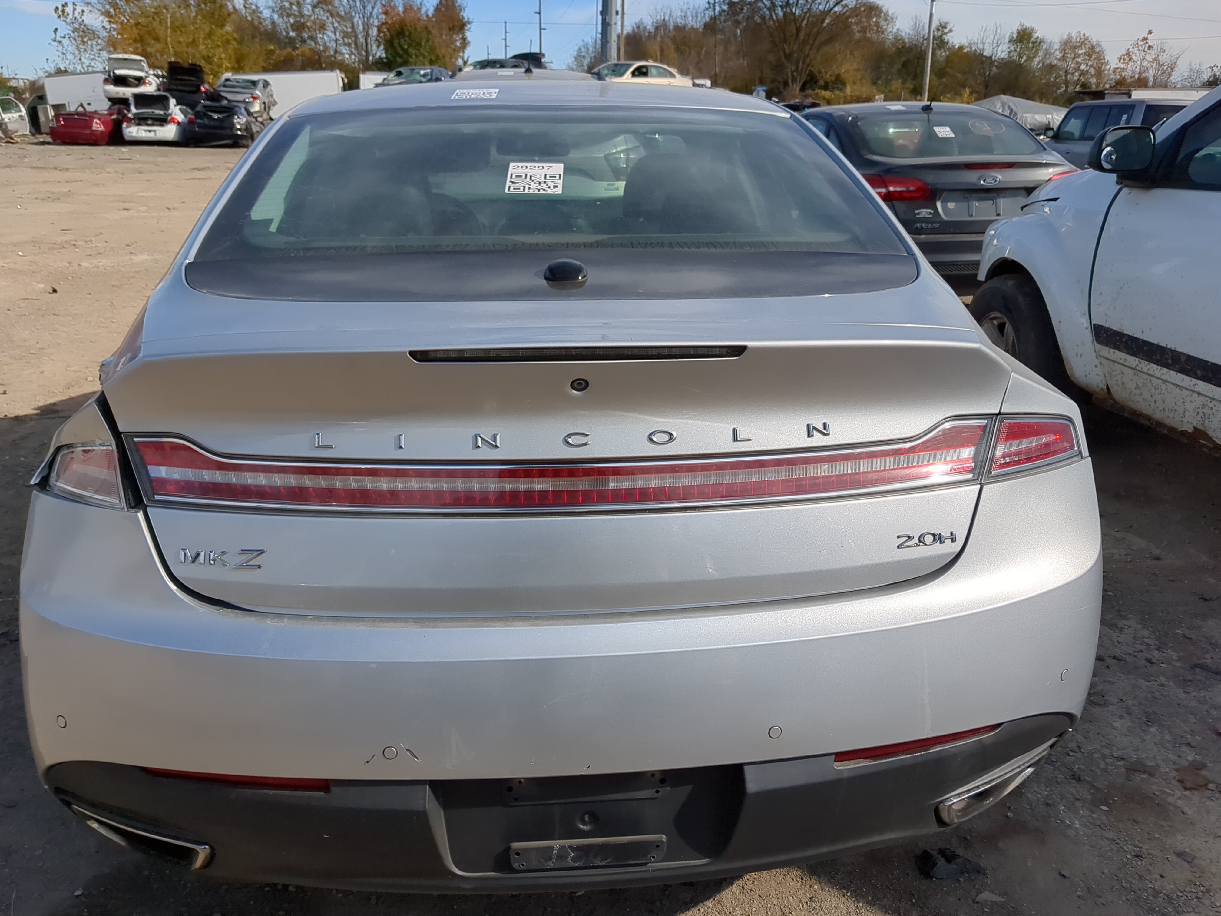 Picture of 2013-2015 Lincoln Mkz Trunk/decklid/hatch/tailgate Oem 1220065