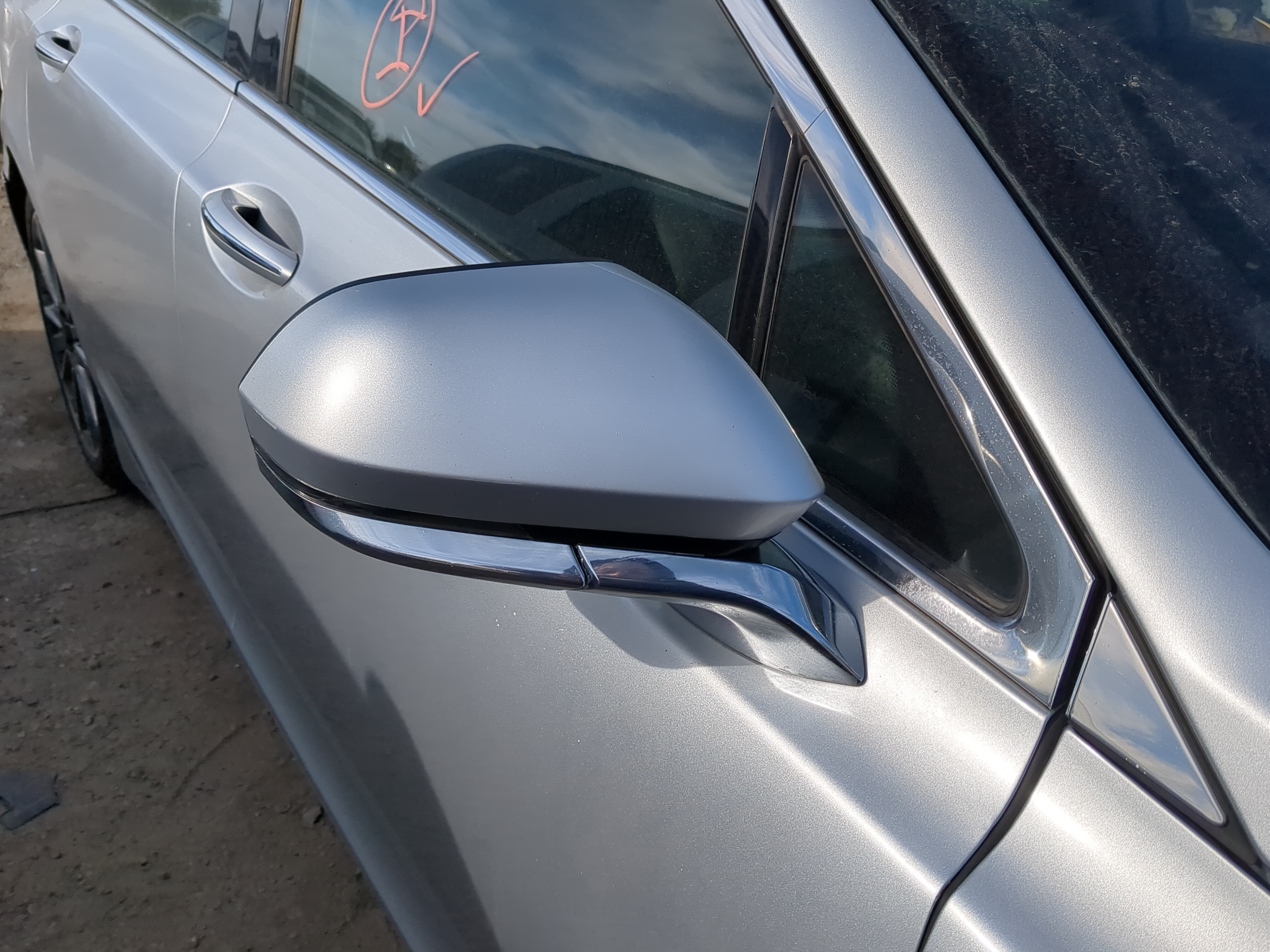 2013-2014 Lincoln Mkz Passenger Right Side View Power Door Mirror 1220100 - Oemusedautoparts1.com