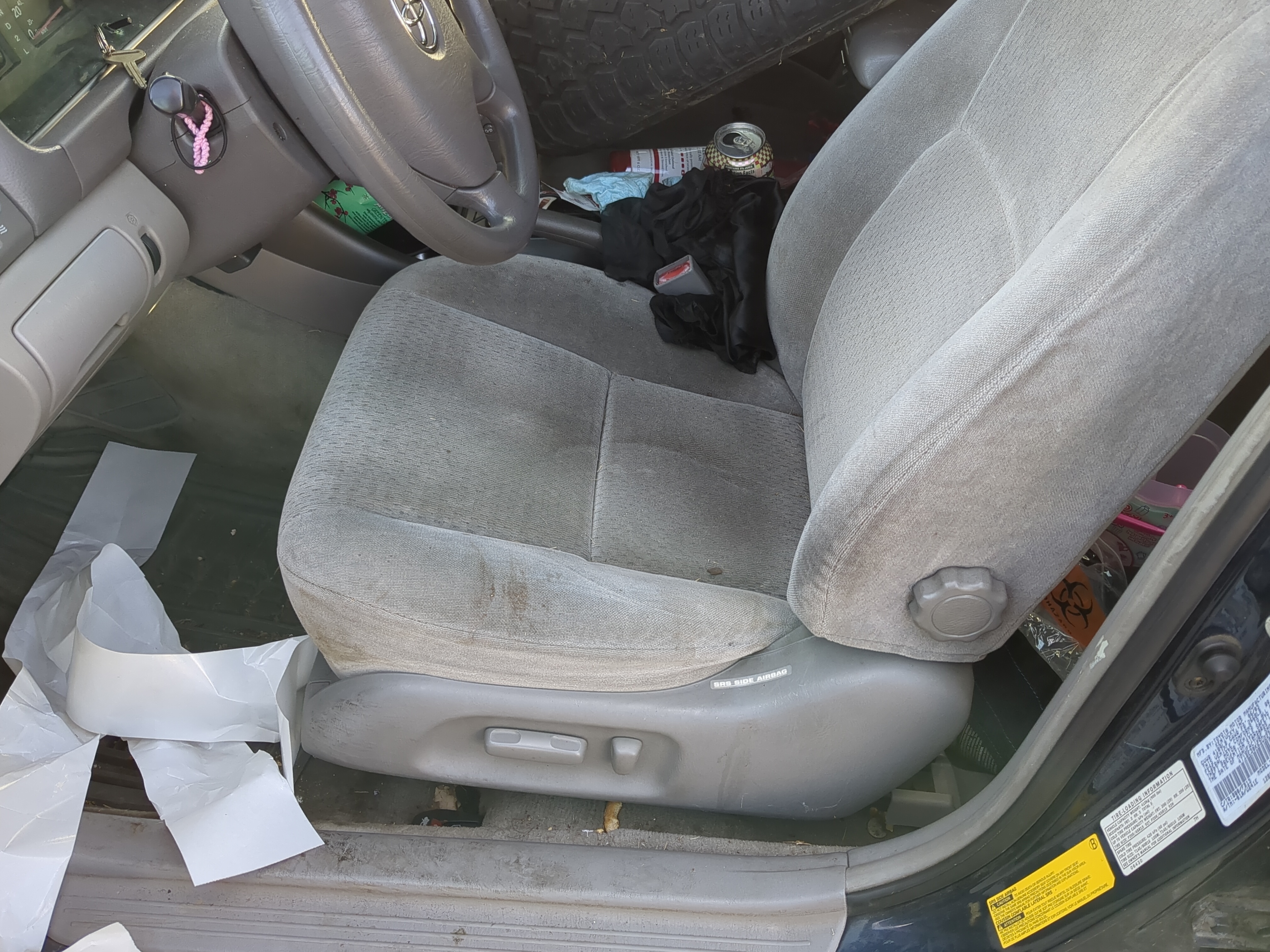 2002-2003 Toyota Camry Driver Front Seat Oem 1220237 - Oemusedautoparts1.com