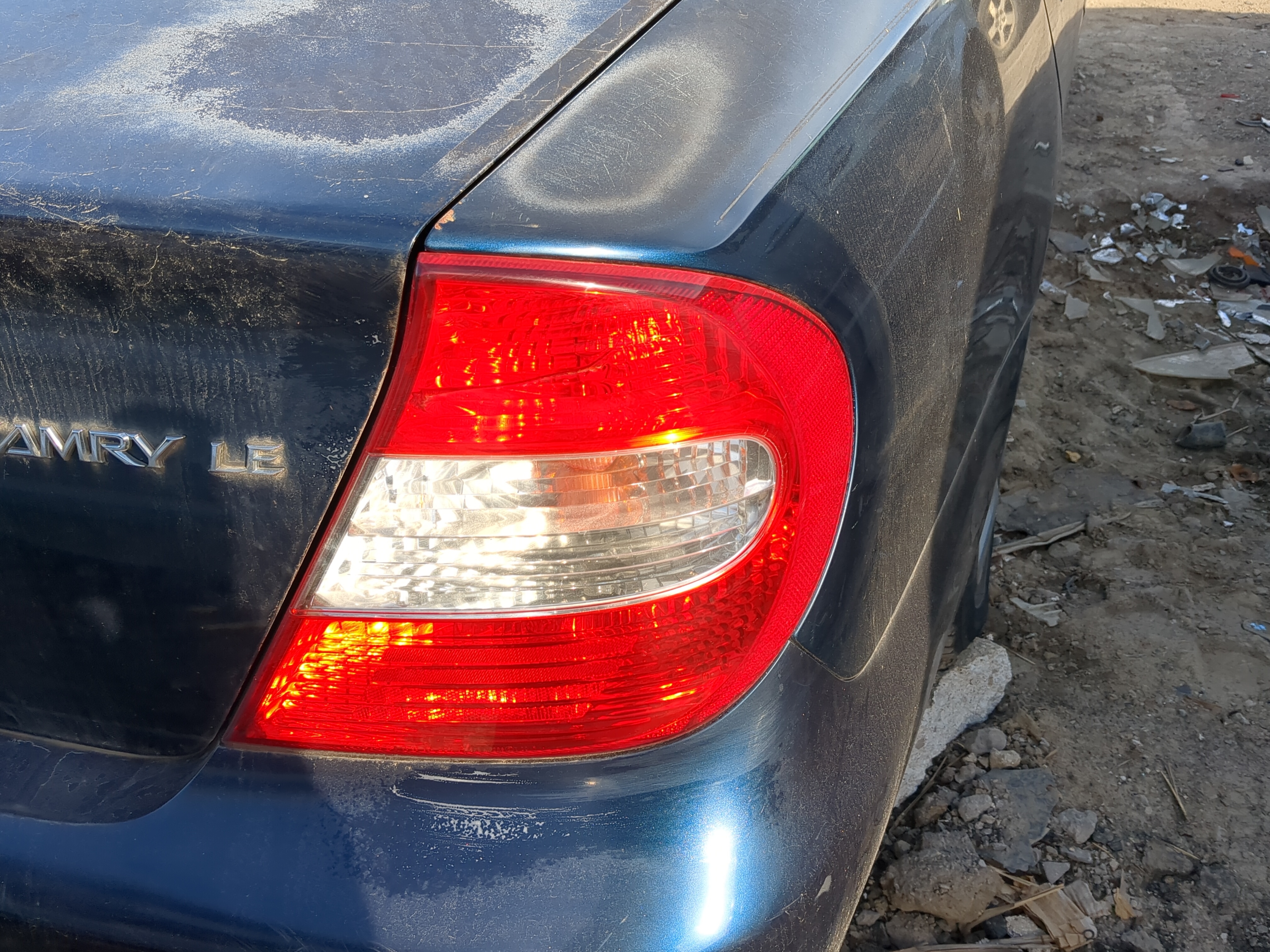 2002-2004 Toyota Camry Passenger Right Side Tail Light Taillight Oem 1220263 - Oemusedautoparts1.com