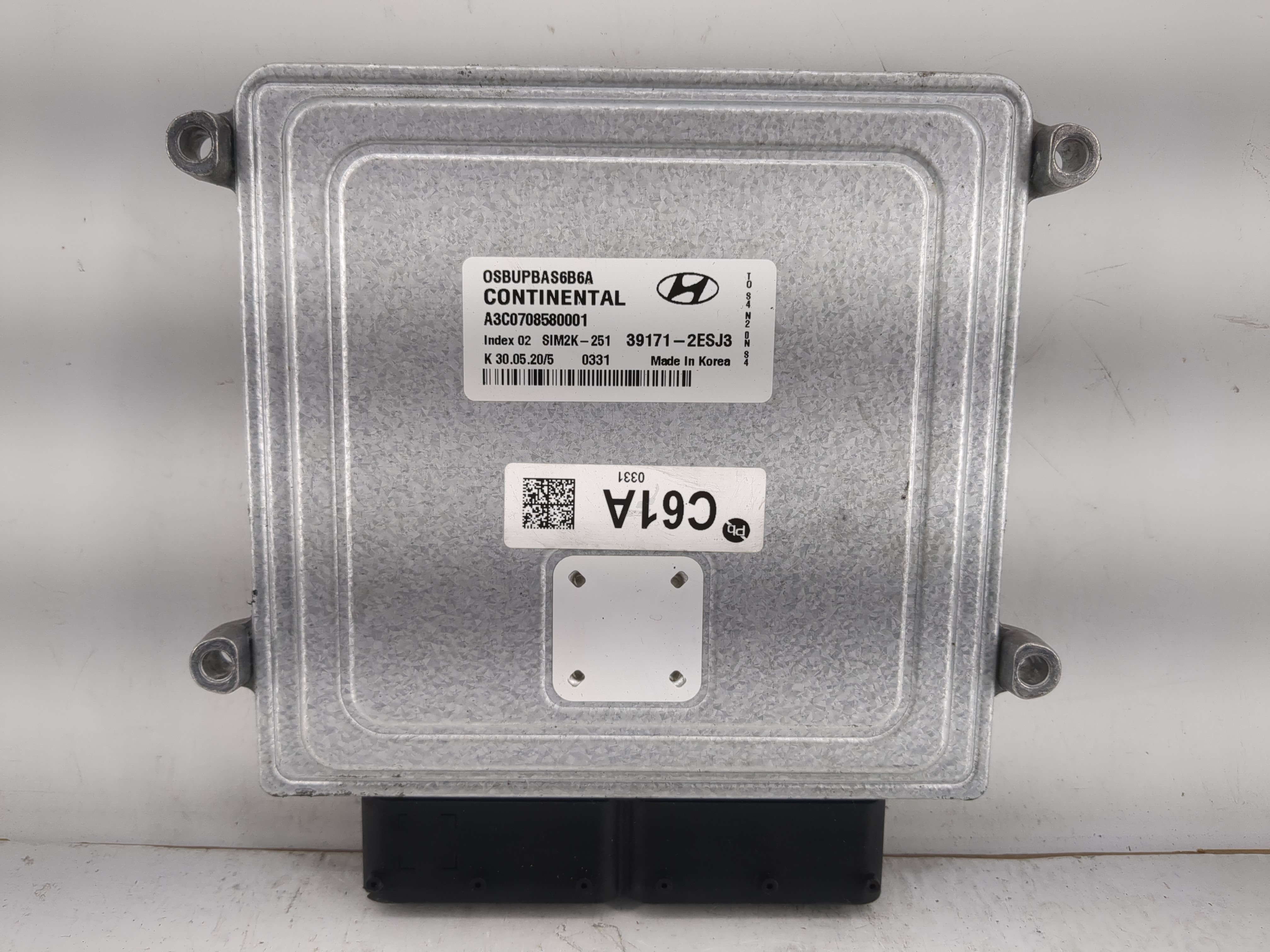 2018-2021 Hyundai Kona Engine Control Computer Ecu Pcm Ecm Pcu Oem 1220514 - Oemusedautoparts1.com