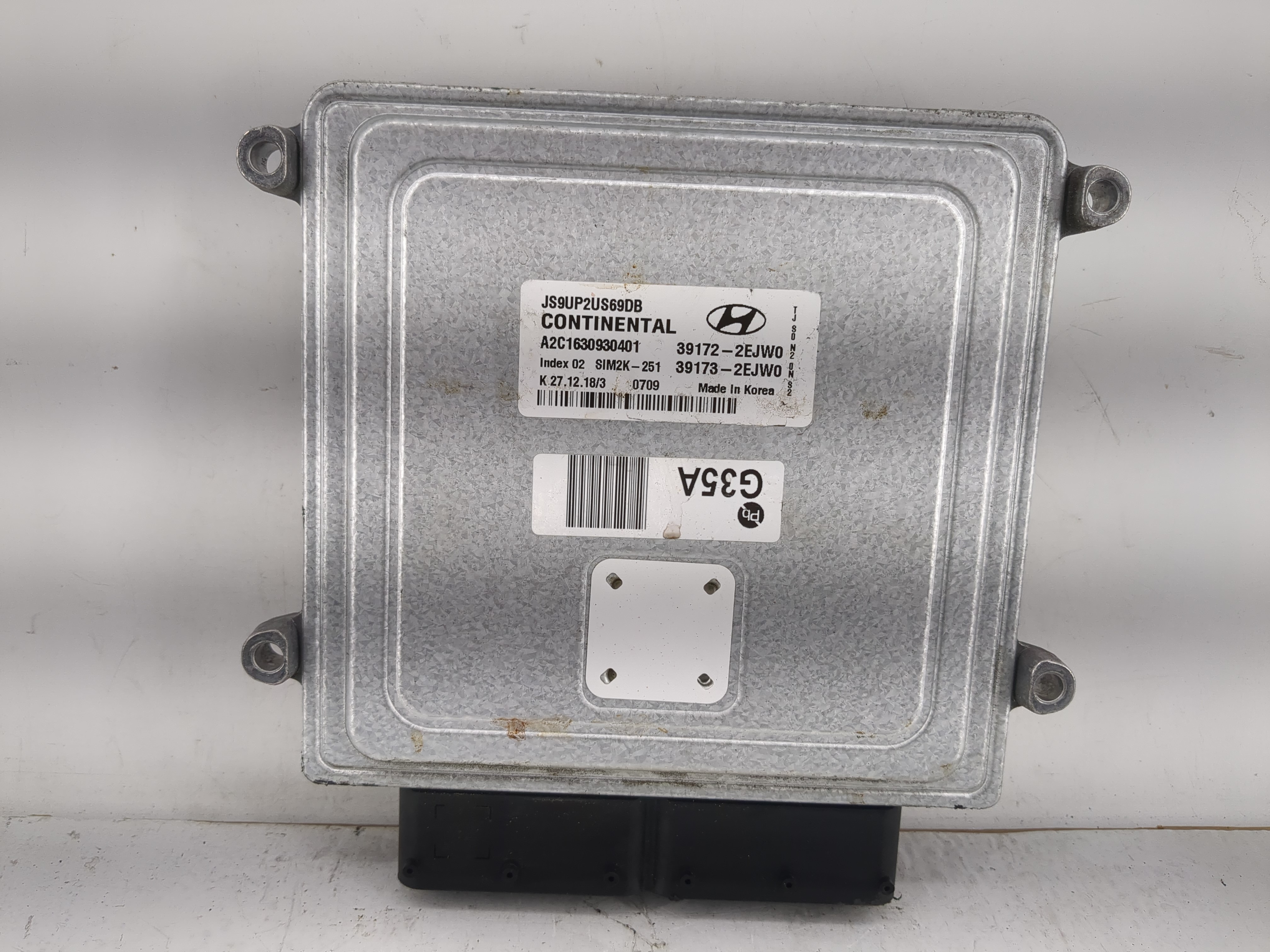 2019-2020 Hyundai Veloster Engine Control Computer Ecu Pcm Ecm Pcu Oem 1220580 - Oemusedautoparts1.com