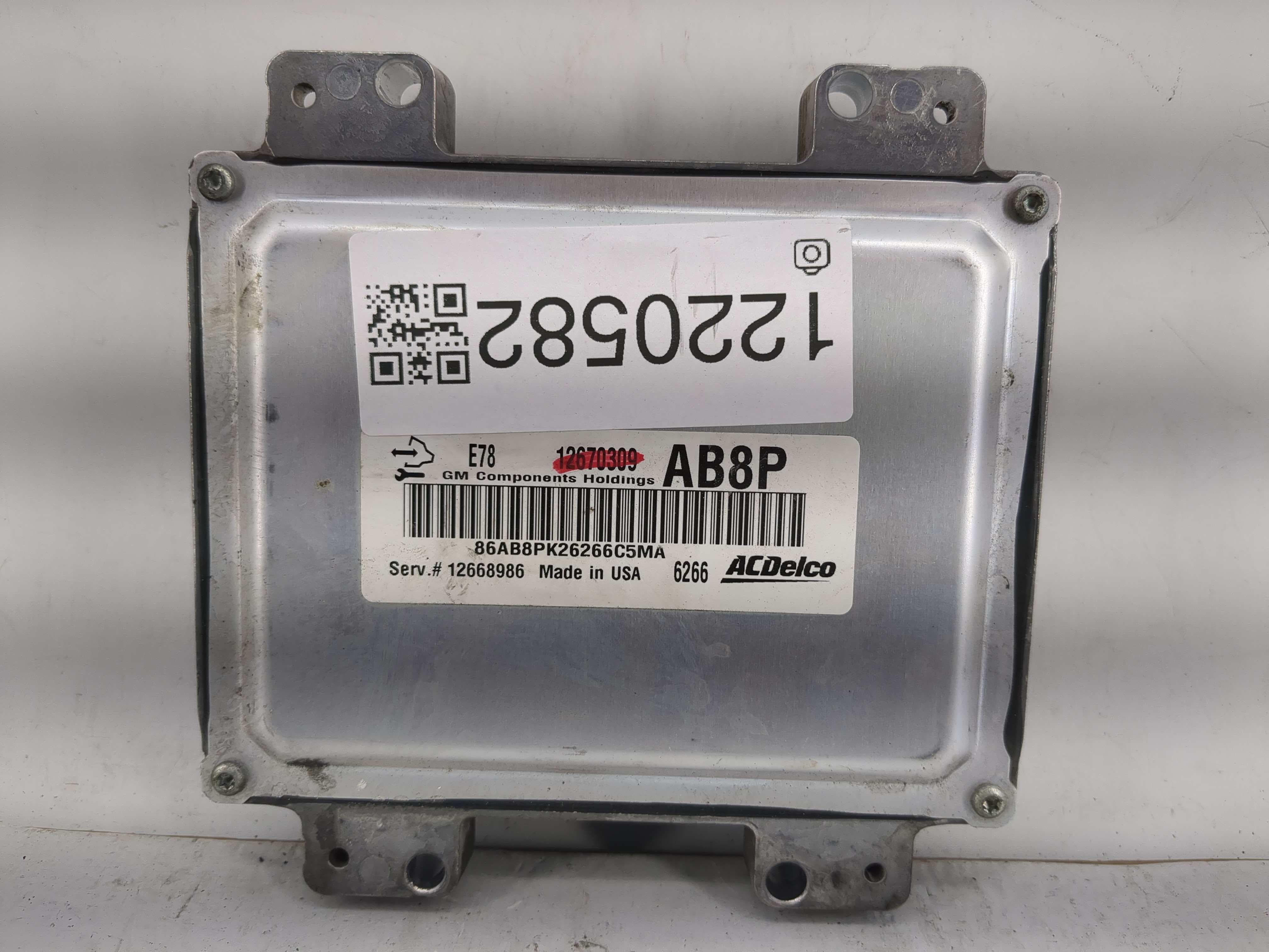 2017-2019 Chevrolet Sonic Engine Control Computer Ecu Pcm Ecm Pcu Oem 1220582 - Oemusedautoparts1.com