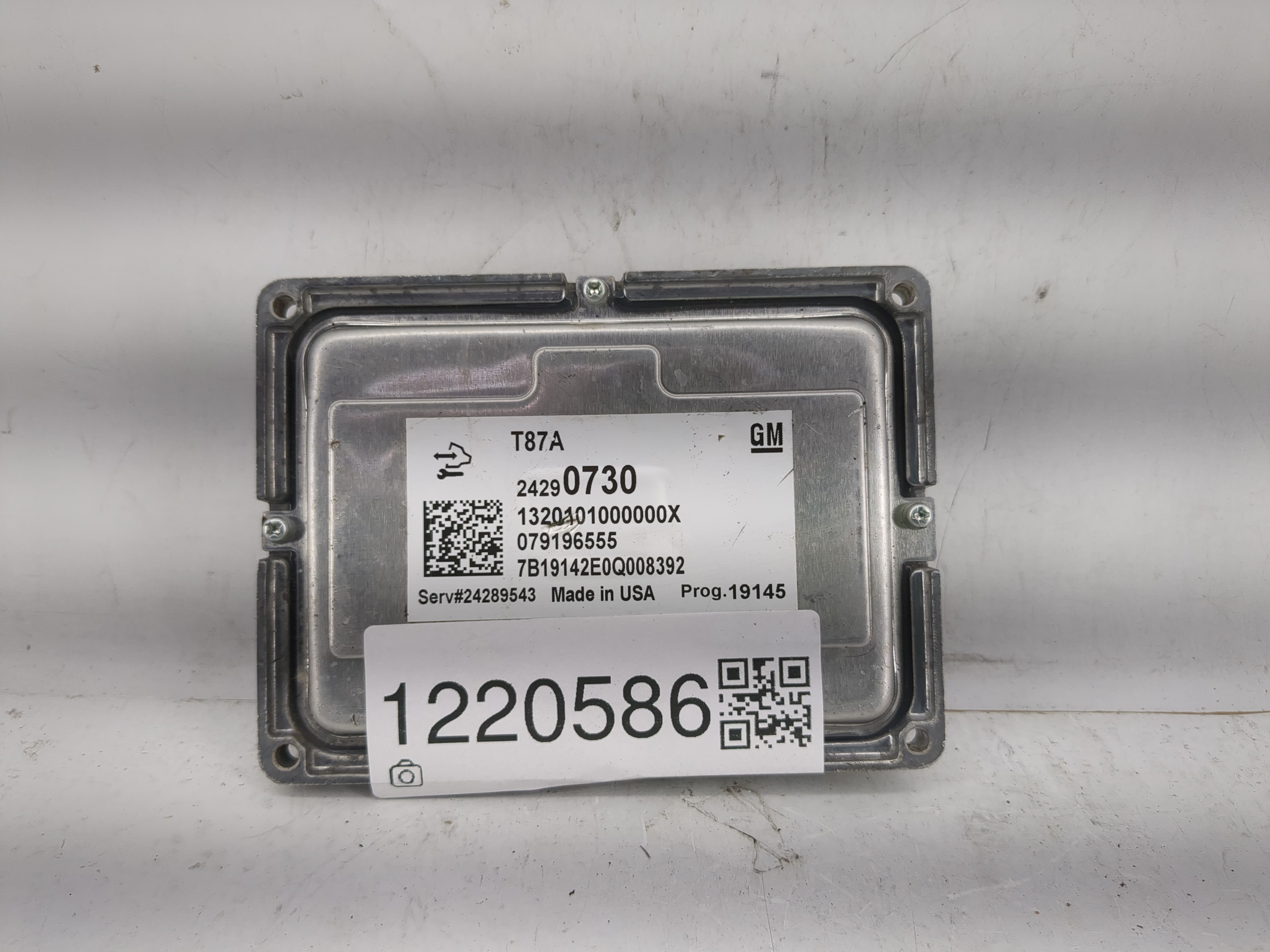 2017-2022 Chevrolet Colorado Transmission Control Module Tcu Tcm 1220586 - Oemusedautoparts1.com