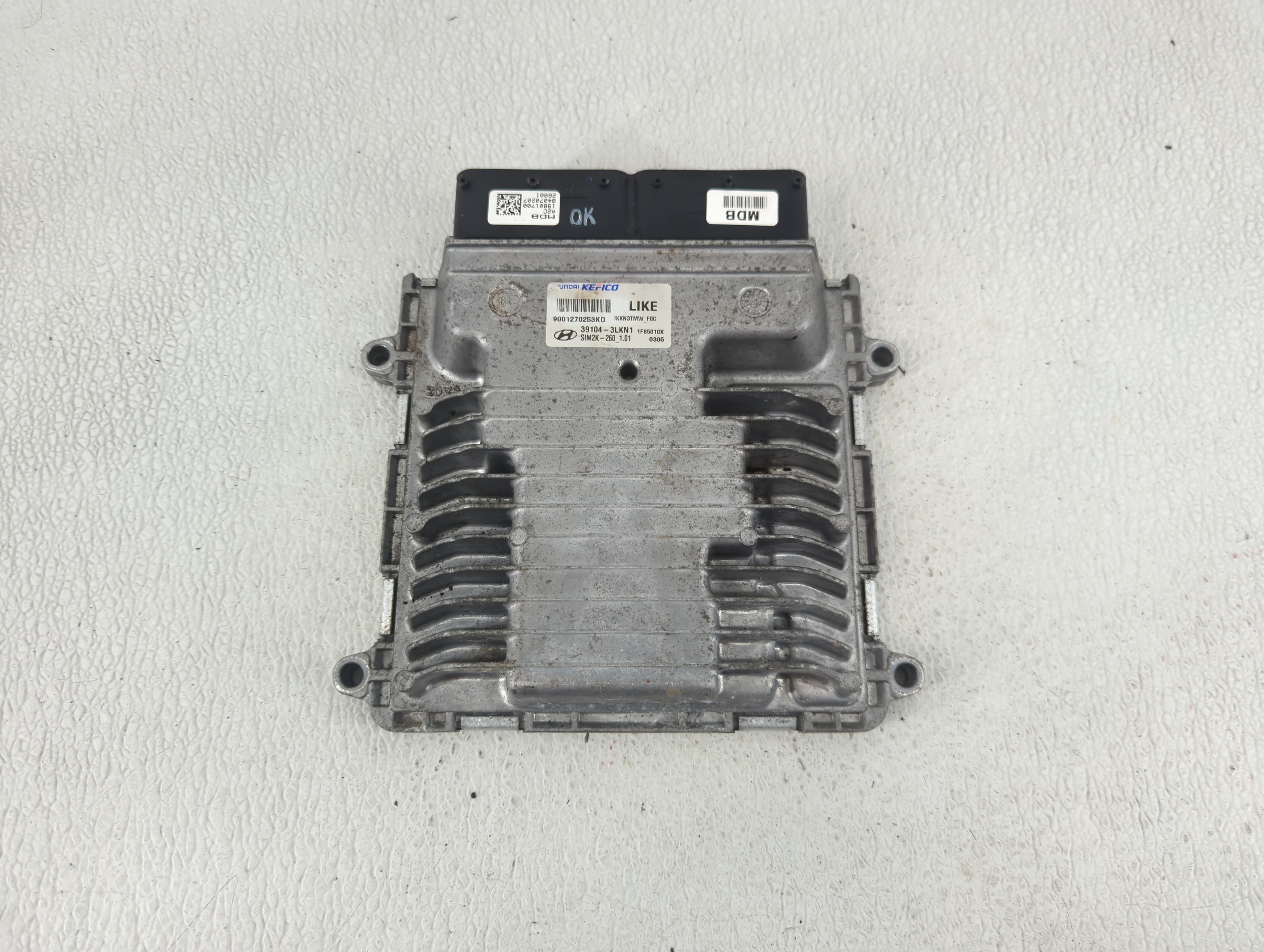 2019-2021 Genesis G70 Engine Control Computer Ecu Pcm Ecm Pcu Oem 1220609 - Oemusedautoparts1.com