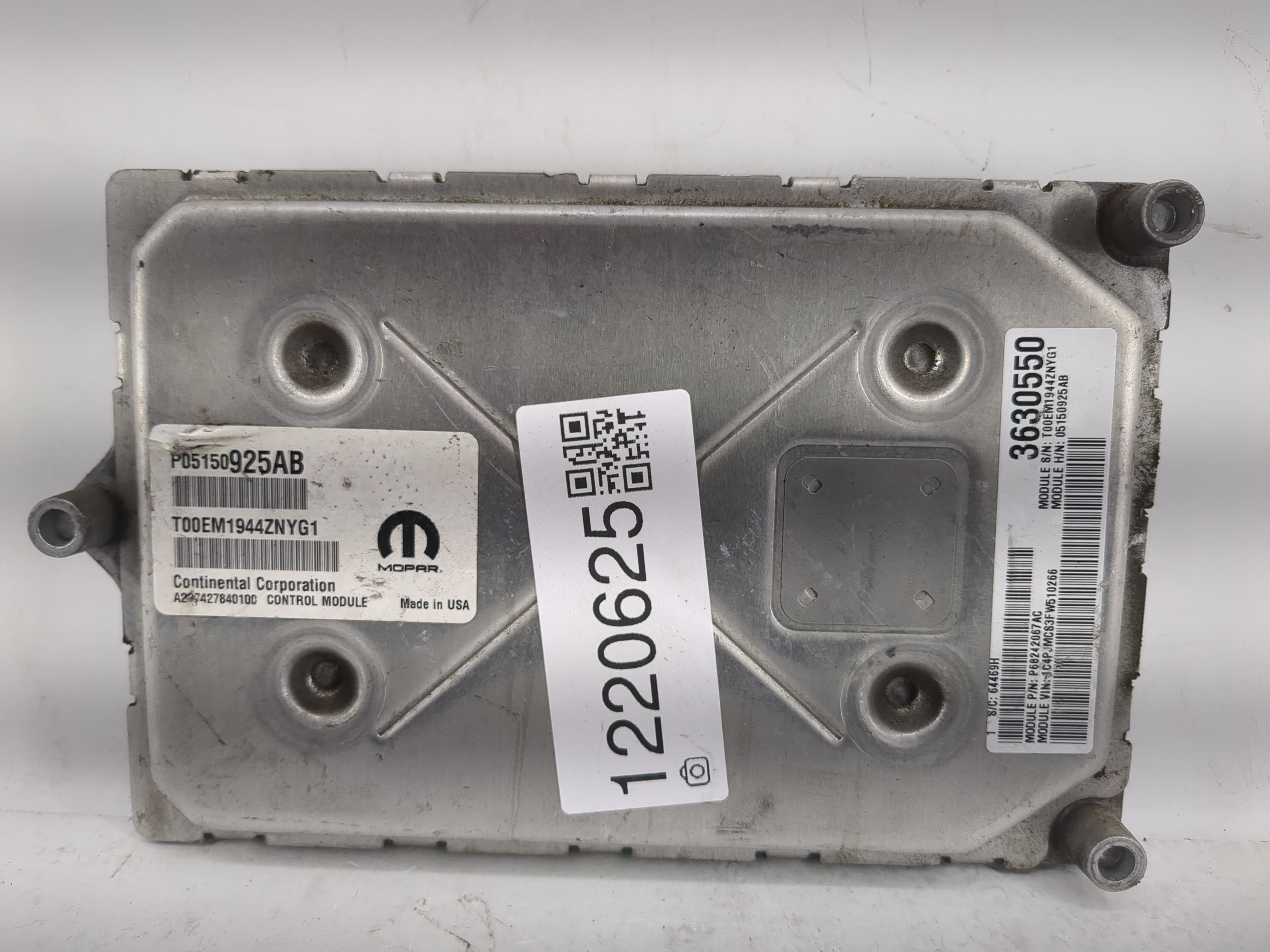 2015-2015 Jeep Cherokee Engine Control Computer Ecu Pcm Ecm Pcu Oem 1220625 - Oemusedautoparts1.com