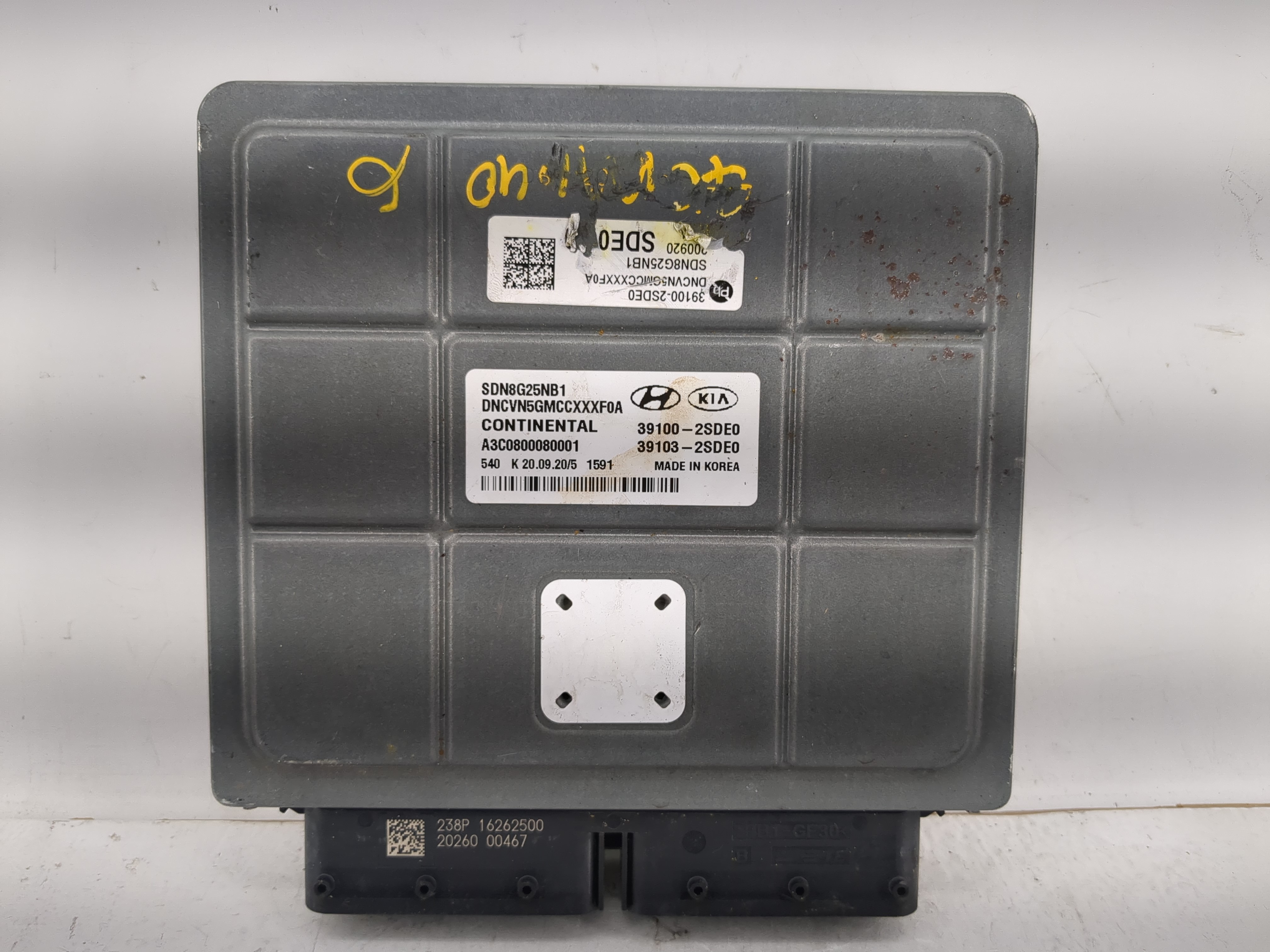 2020-2021 Hyundai Sonata Engine Control Computer Ecu Pcm Ecm Pcu Oem 1220661 - Oemusedautoparts1.com