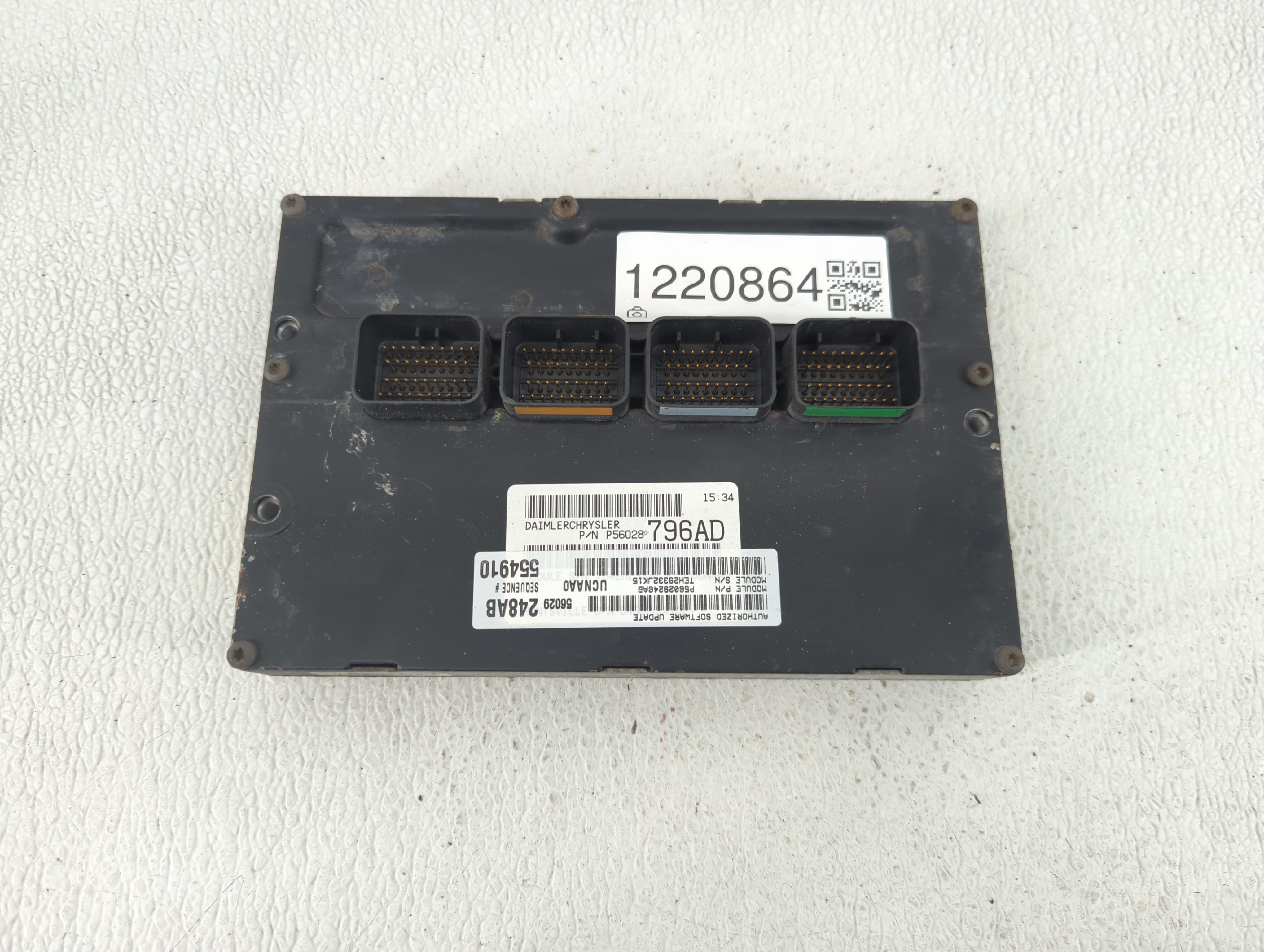 2004-2004 Dodge Ram 1500 Engine Control Computer Ecu Pcm Ecm Pcu Oem 1220864 - Oemusedautoparts1.com