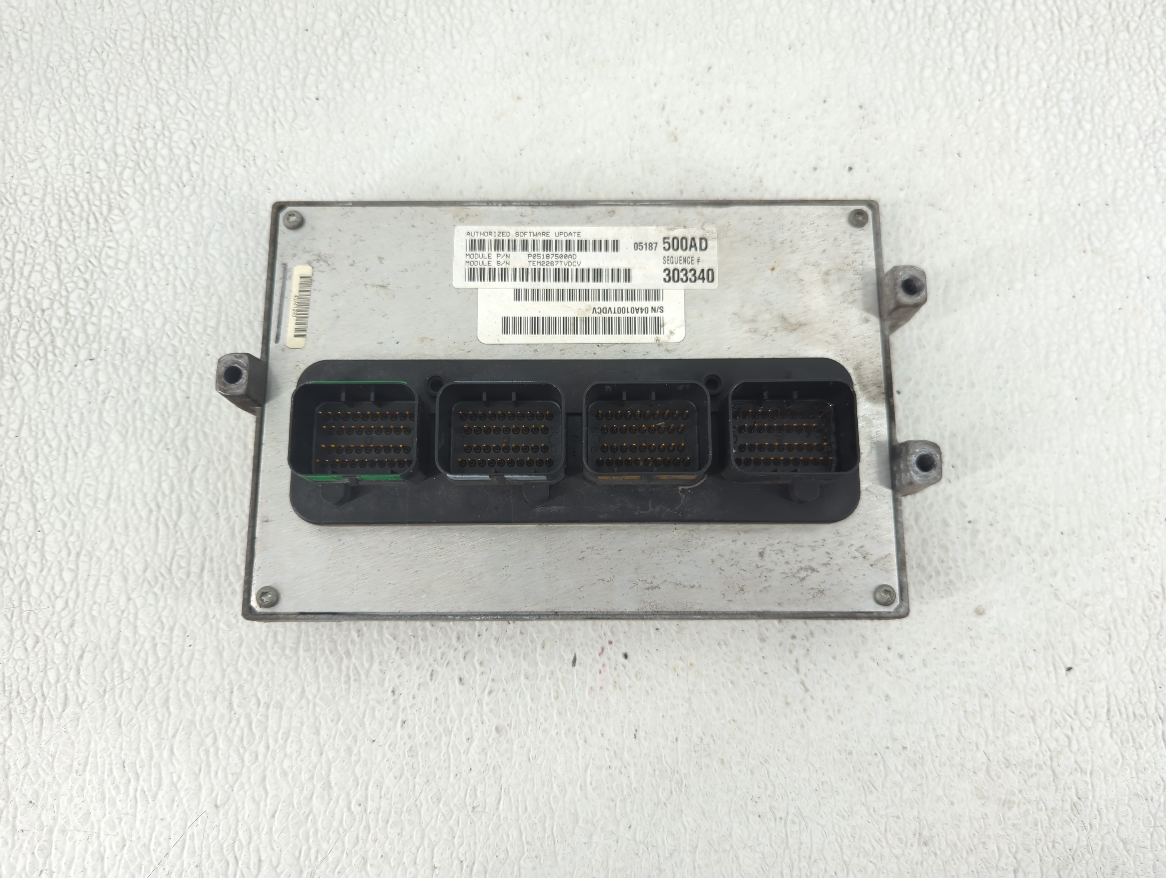 2008-2009 Dodge Durango Engine Control Computer Ecu Pcm Ecm Pcu Oem 1220989 - Oemusedautoparts1.com