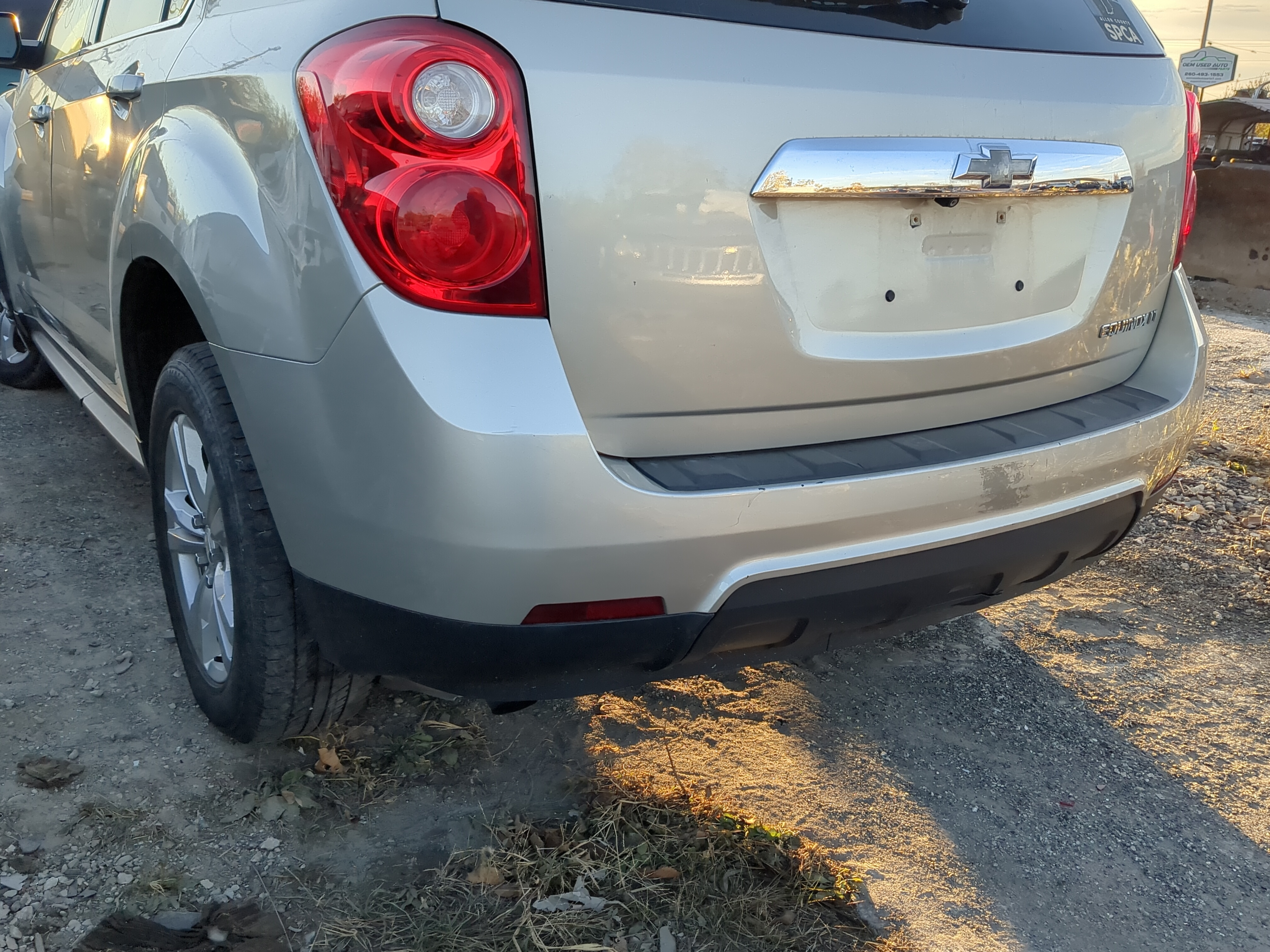 2010-2015 Chevrolet Equinox Rear Bumper Assembly Oem 1221374 - Oemusedautoparts1.com