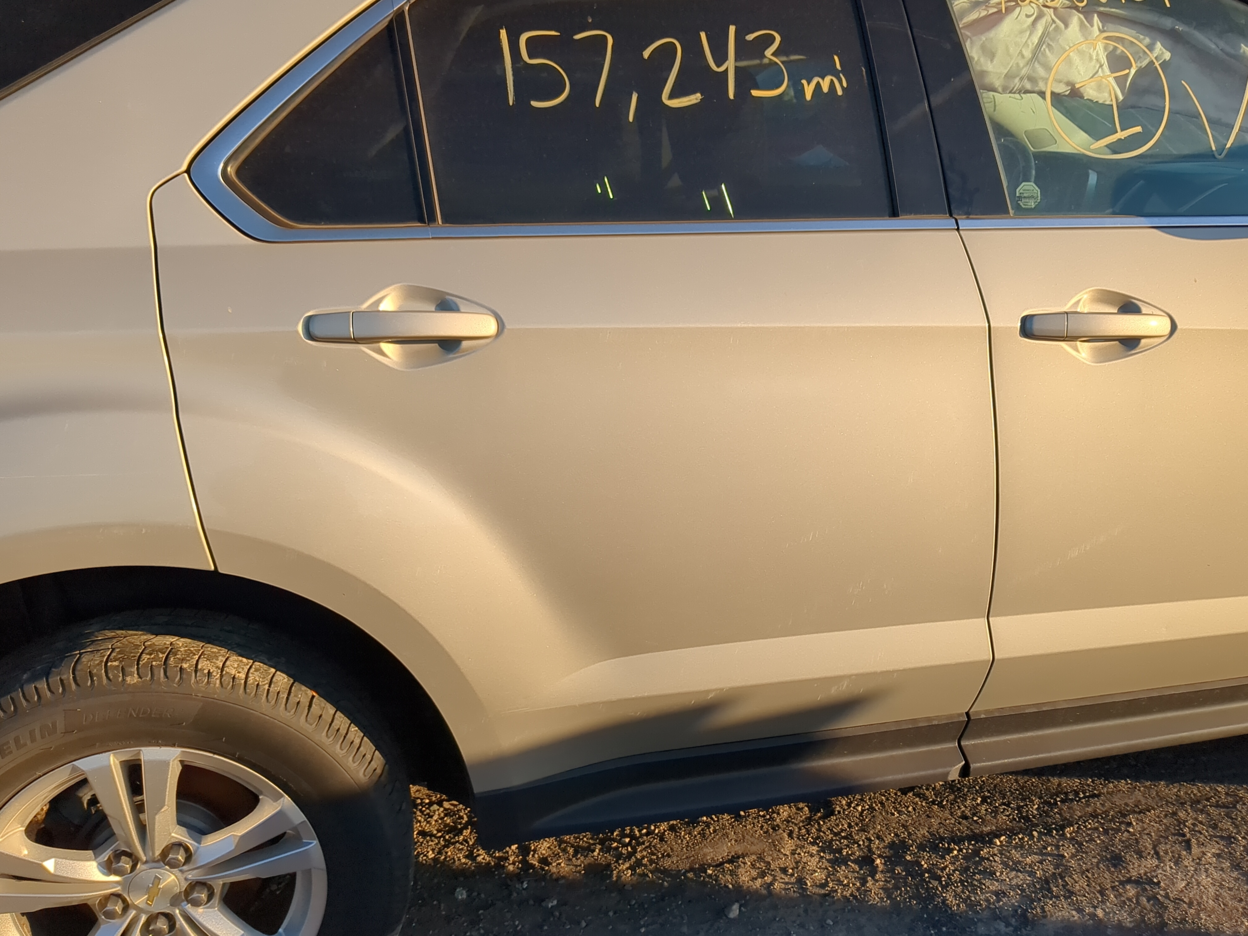 2012-2017 Chevrolet Equinox Passenger Rear Door Oem 1221375 - Oemusedautoparts1.com