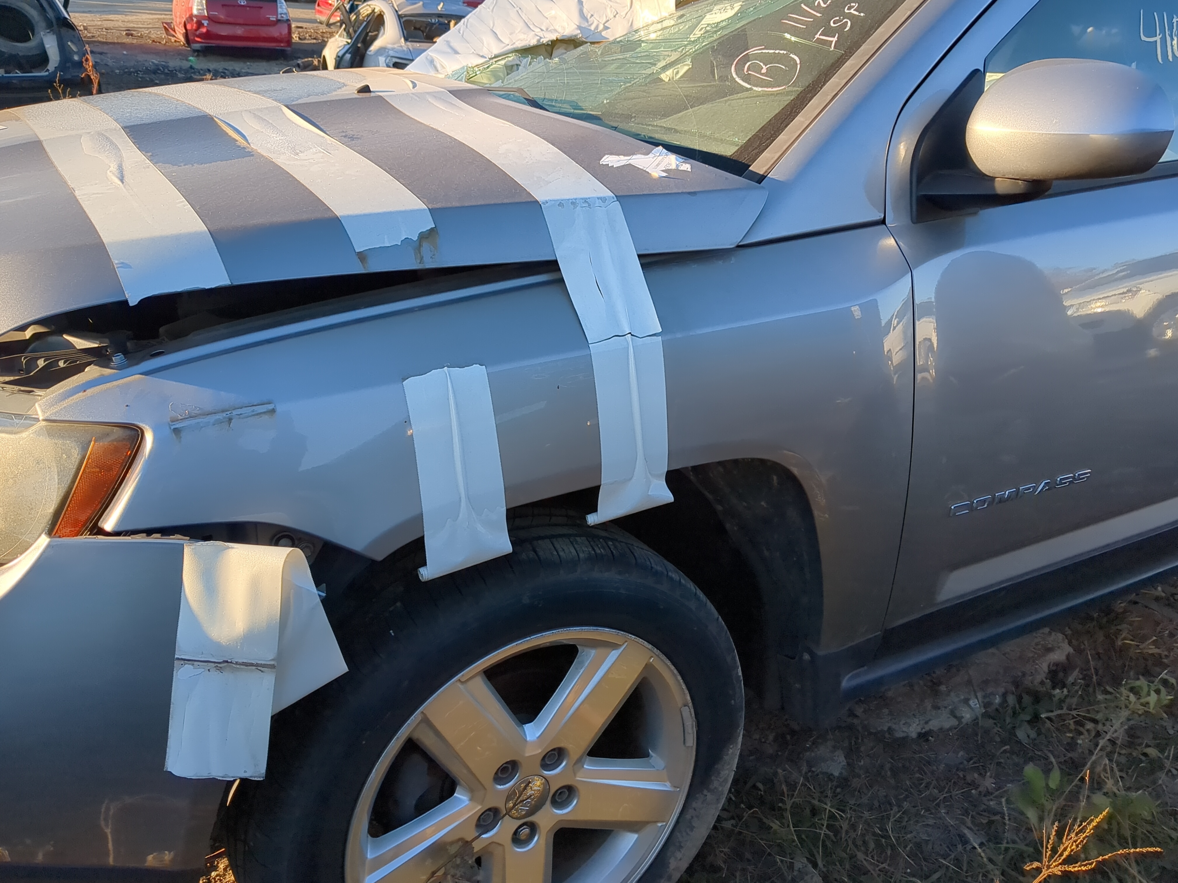 2011-2017 Jeep Compass Driver Fender 1221574 - Oemusedautoparts1.com