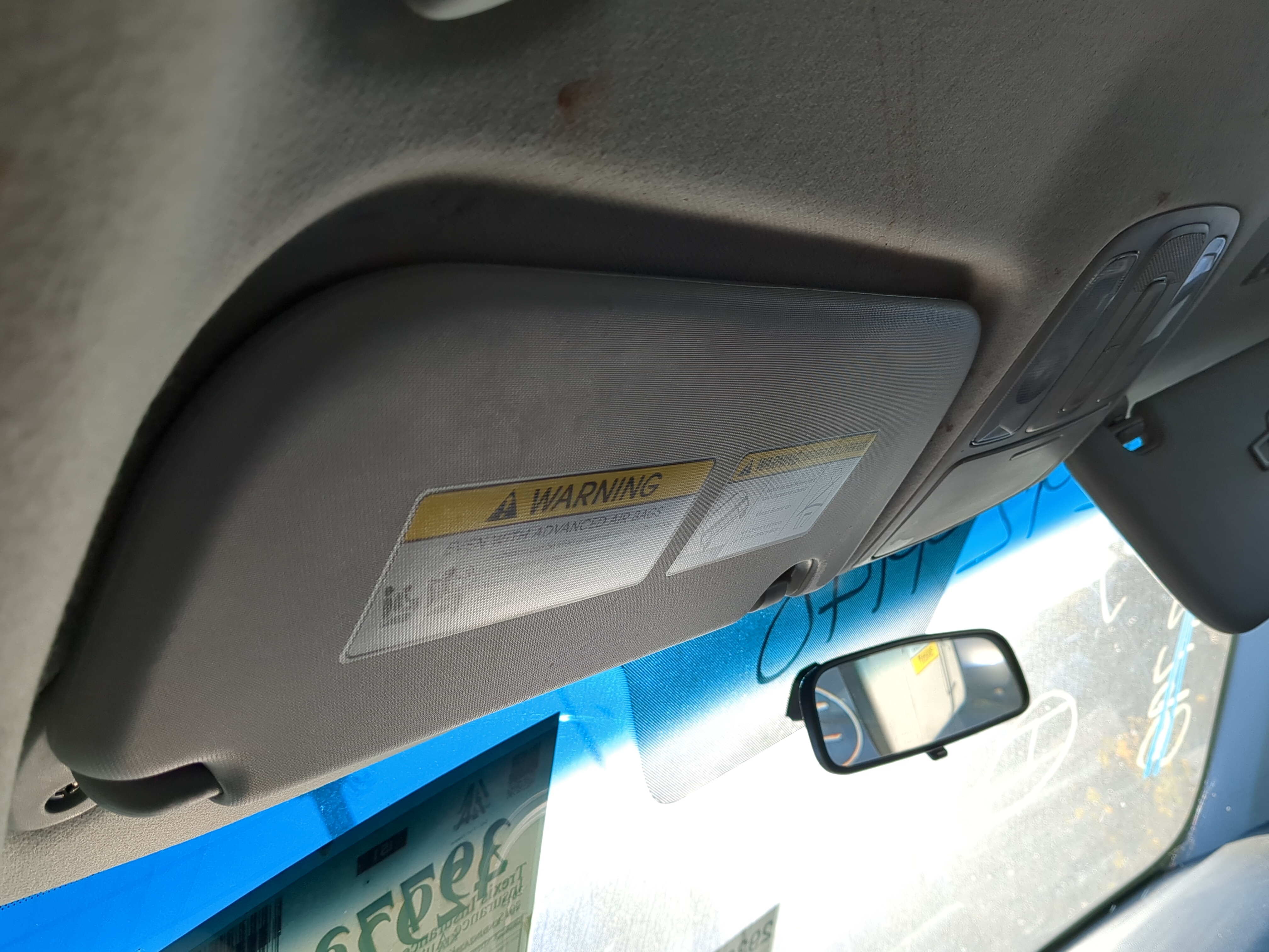 2014-2019 Kia Soul Driver Sun Visor Mirror Left Sunvisor 1221723 - Oemusedautoparts1.com